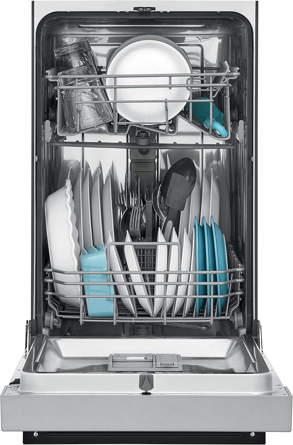 Frigidaire Frigidaire Series 18" 52 dBA Built-in Full Console Dishwasher with Cycle Status Indicators FFBD1831US