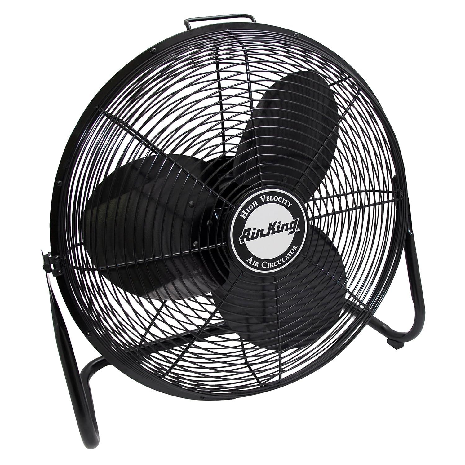 Air King Air King 3-Speed Indoor Industrial Open Motor Pivoting Floor Fan