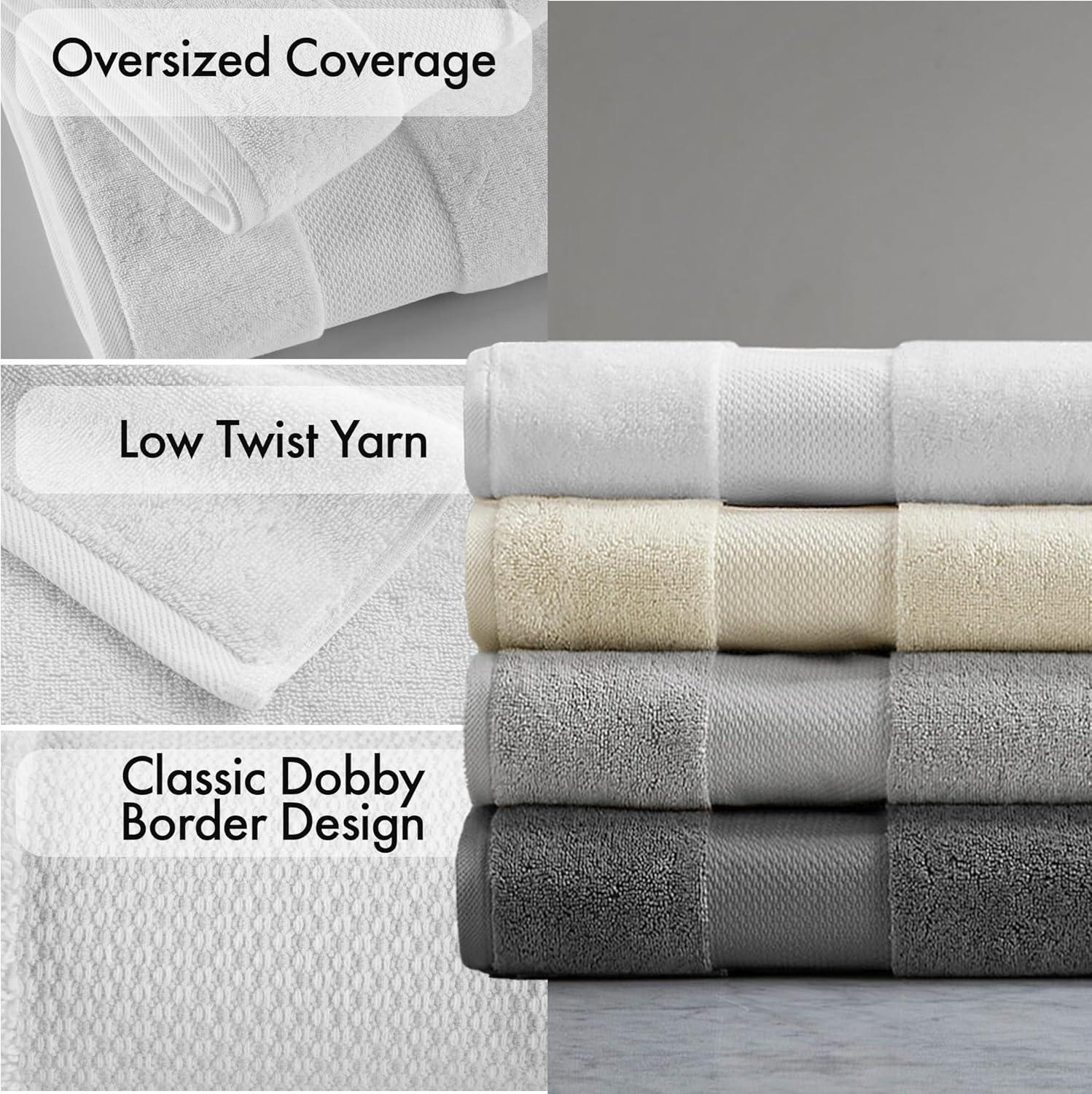 Madison Park Signature Turkish 100% Cotton Bath Sheet 2 Piece Set (Set of 2)