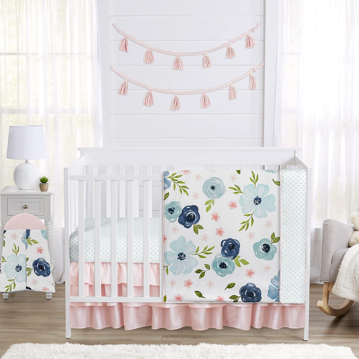 Sweet Jojo Designs Floral Tailored 54'' Window Valance