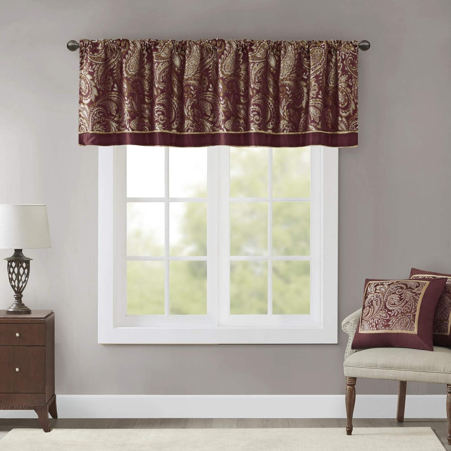 Aubrey Jacquard Window Valance