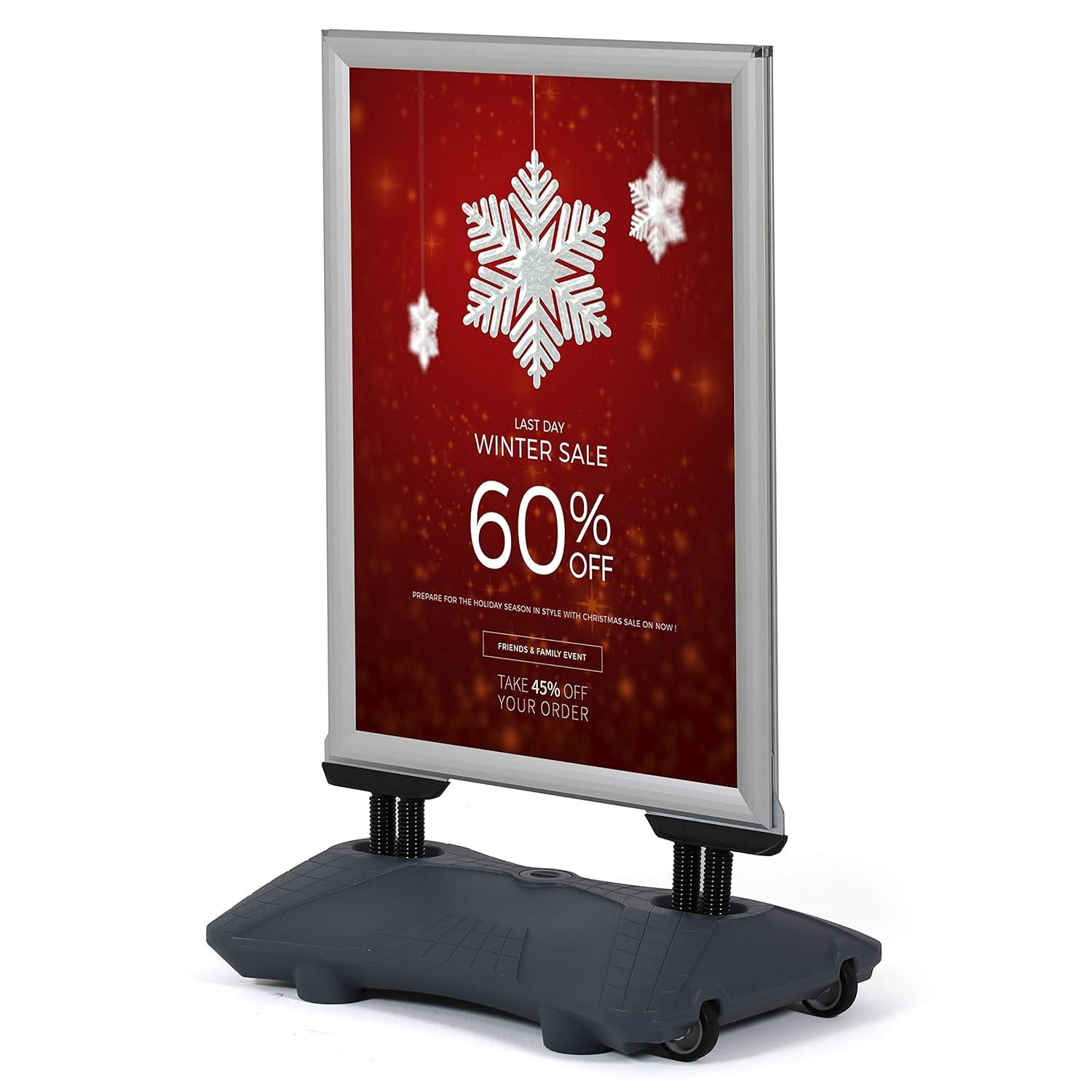 MT Displays Pavement Sidewalk Sign Holder