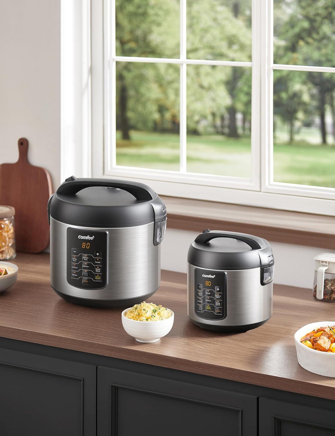 Comfee' Comfee' 8 Cup 6-in-1 Rice Cooker