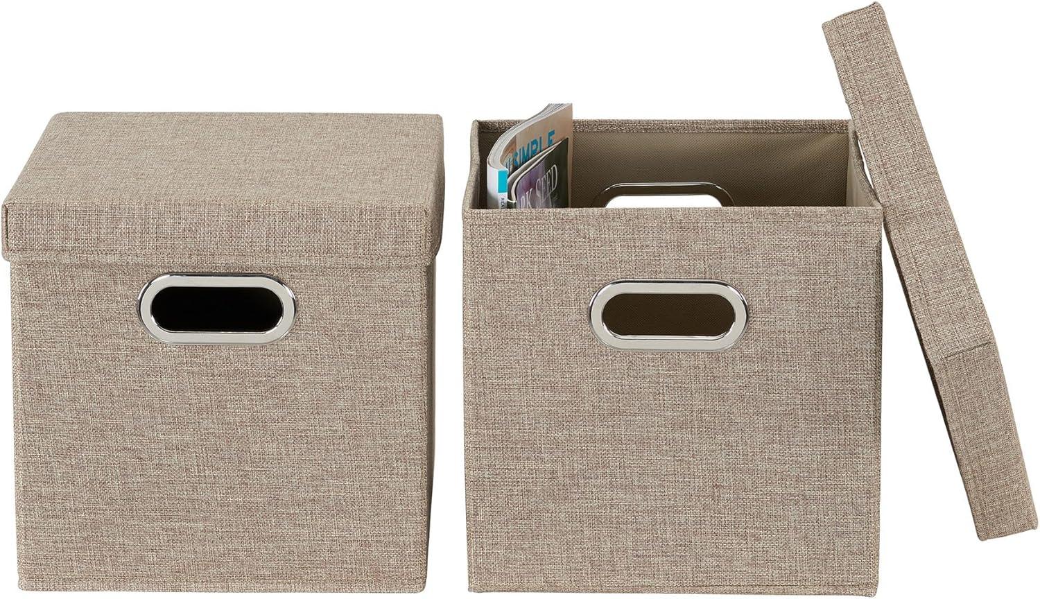 Household Essentials Household Essentials Fabric Bin (Set of 2)