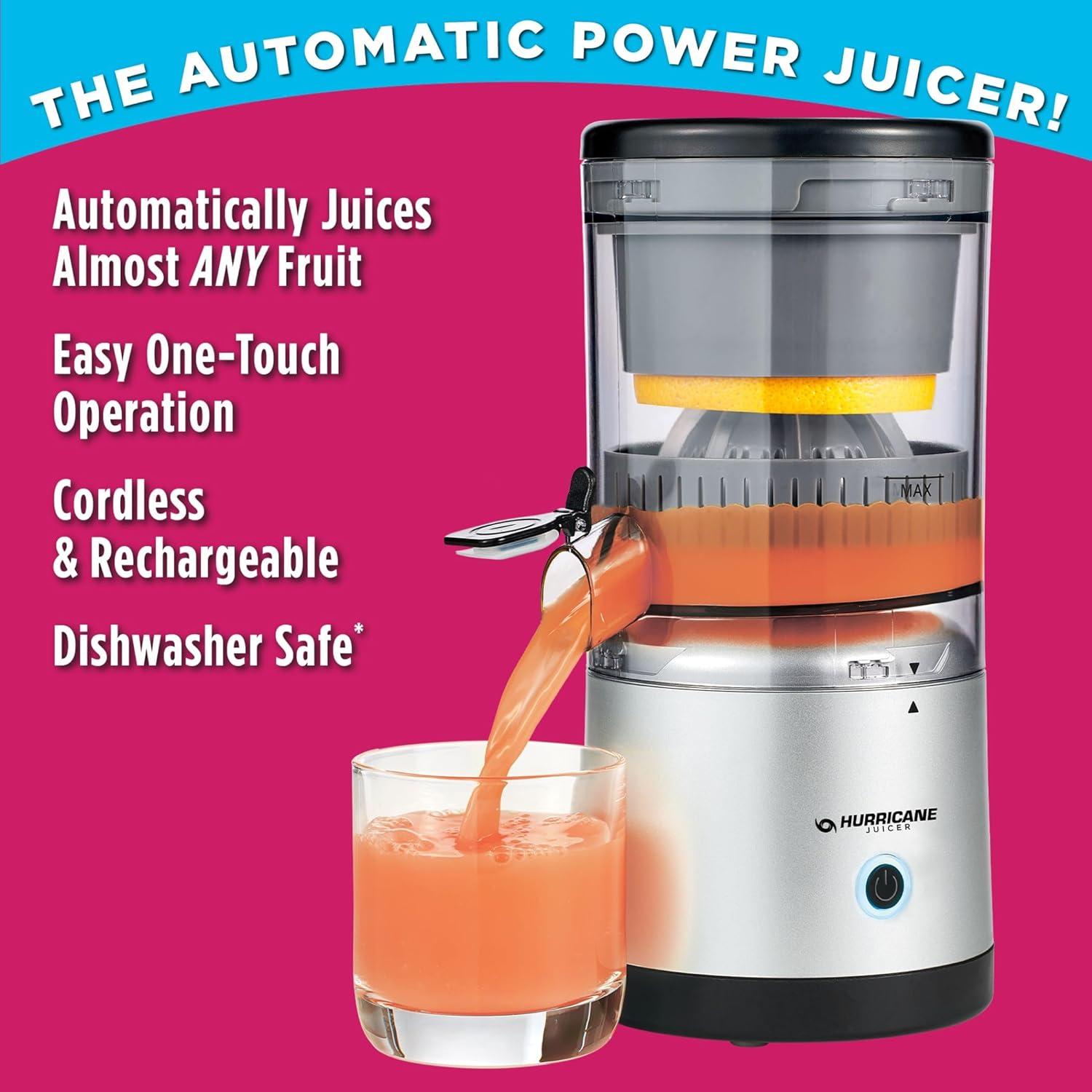 Hurricane Juicer 45 W 220 ml Hurricane Juicer, Gray
