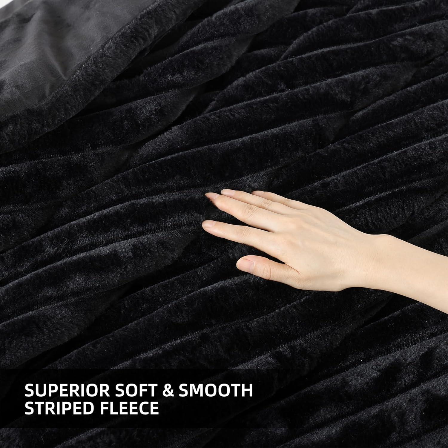 Smoofy Fluffy Twin Comforter Sets 2 Pieces - Sage Green Fleece Fluffy Comforter Set, Luxury Fuzzy Twin Bedding Set, Soft Twin Size Comforter All Season, Heavy Faux Fur Comforter with Pillow Cases