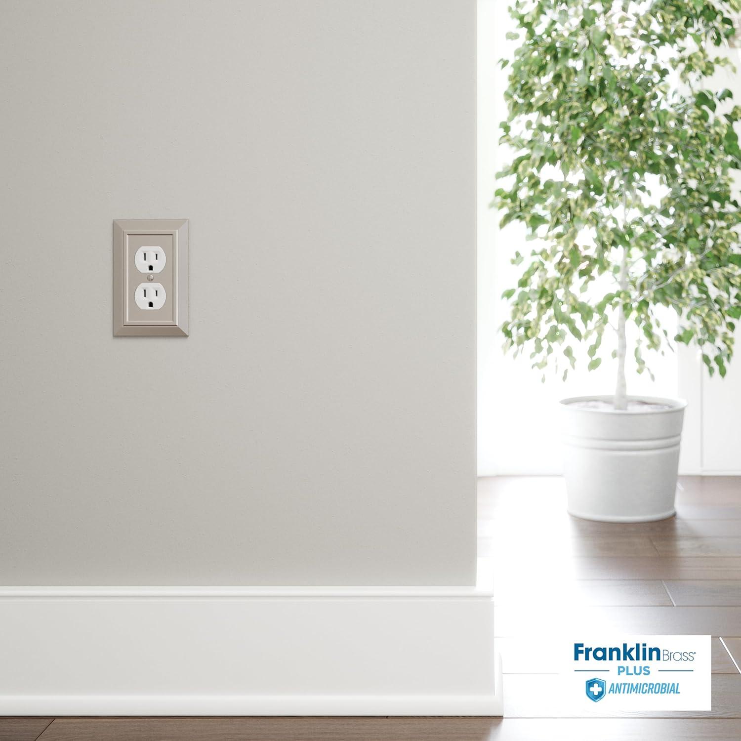 Classic Architecture 1-Gang Duplex Outlet Wall Plate