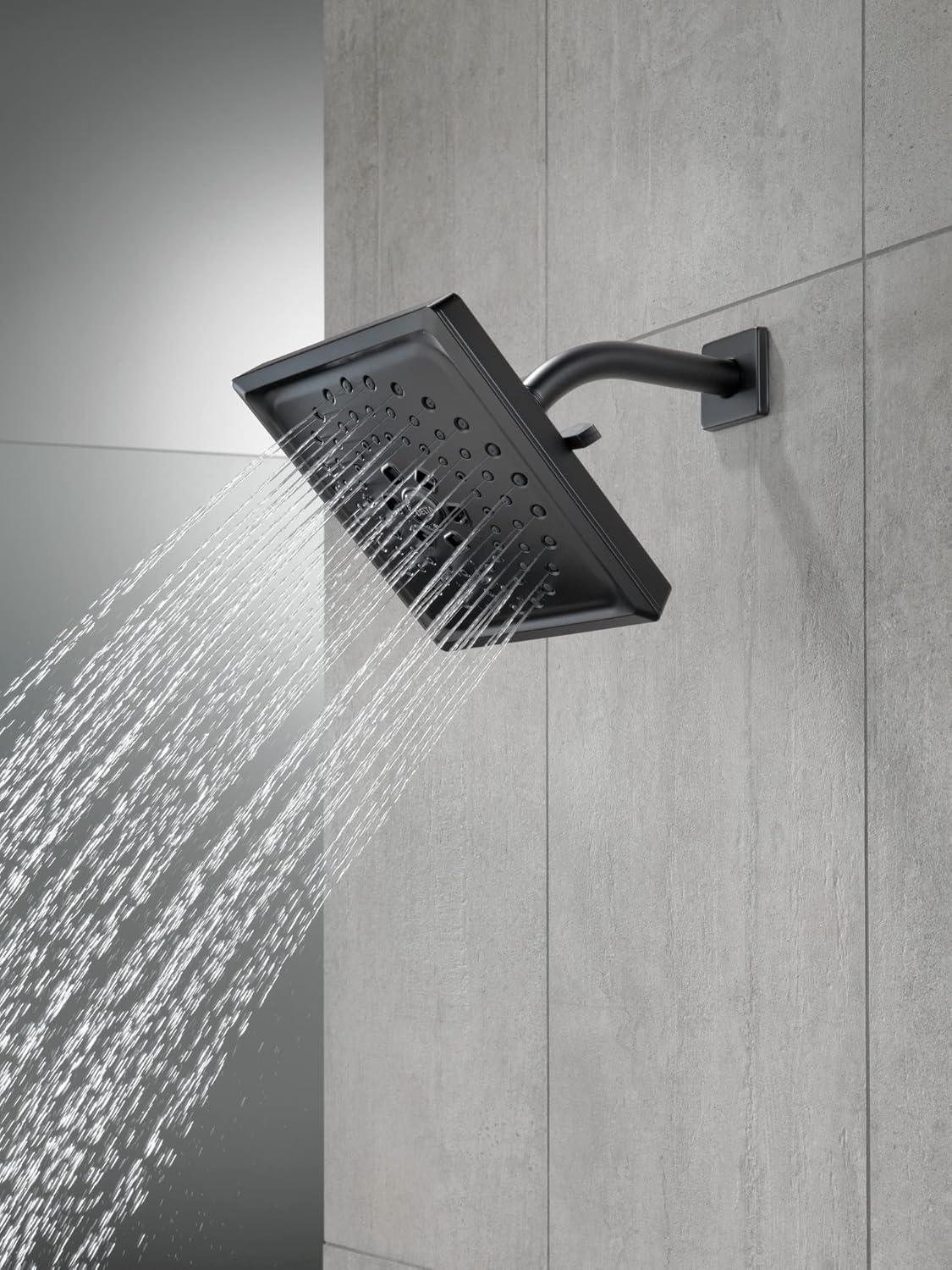 Delta Rp51034 Square Shower Arm Flange - Black