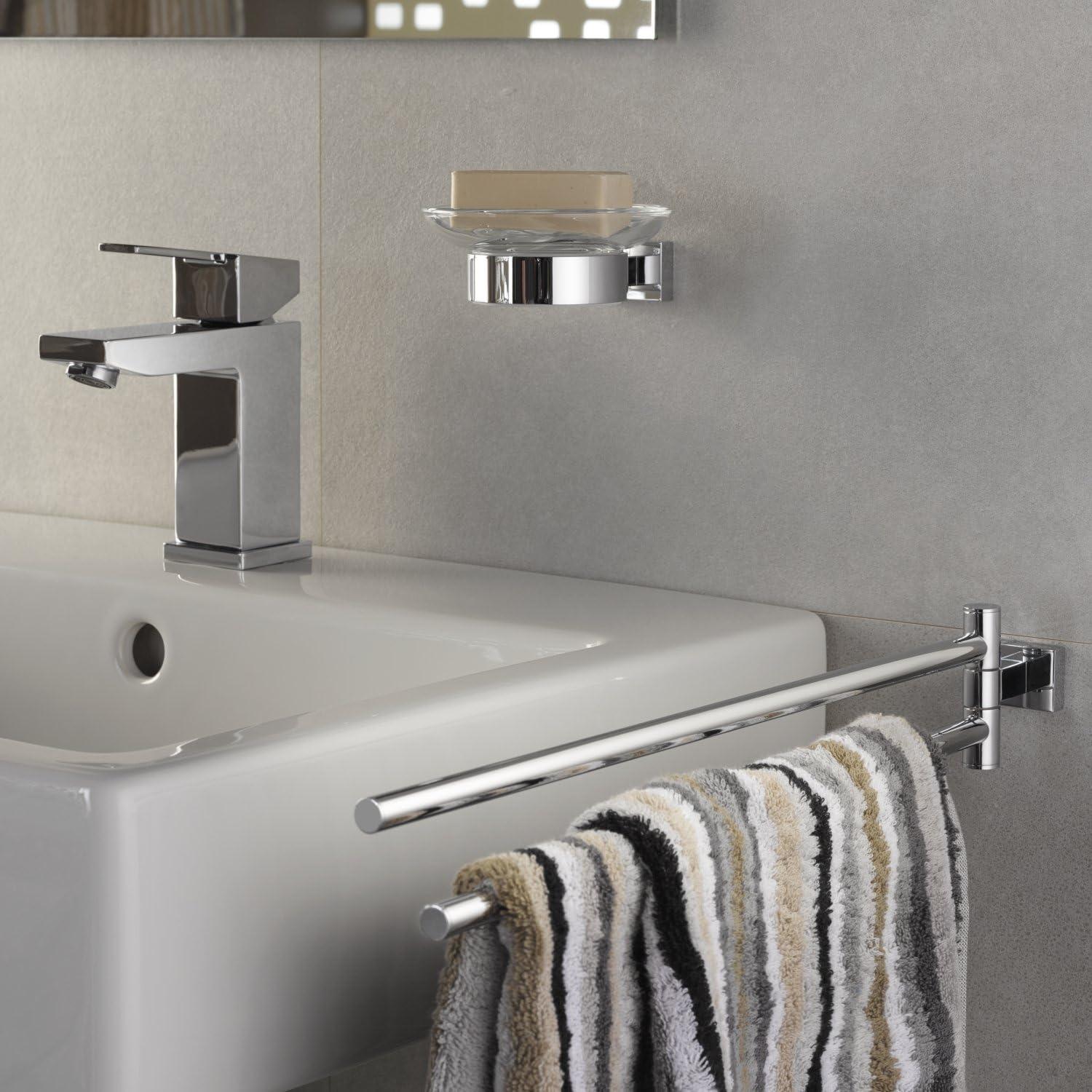 Essentials Cube 16.9291" Wall Mounted Towel Bar