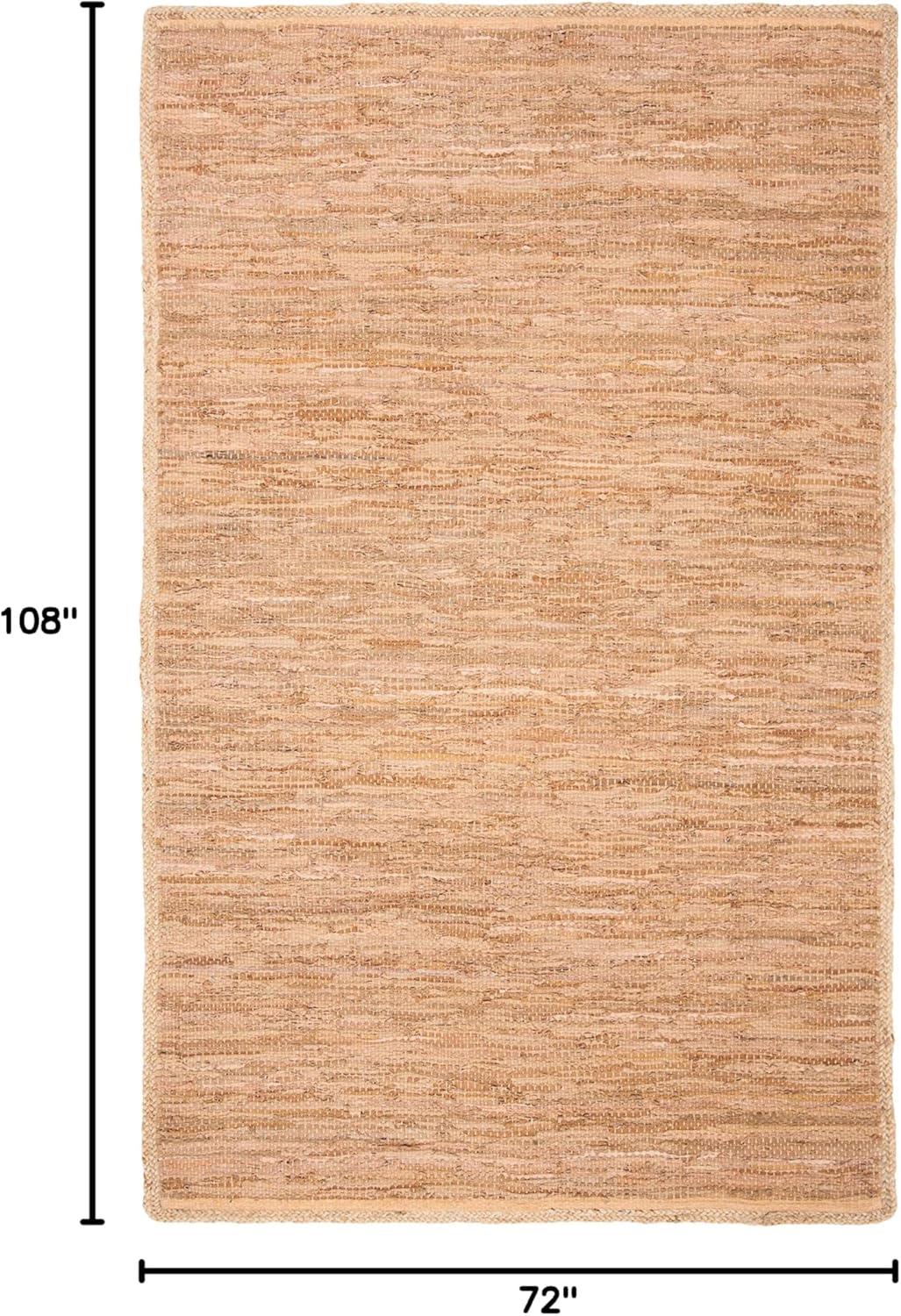 Cape Cod CAP901 Woven Indoor Area Rug - Camel/Natural - 6'x9' - Safavieh