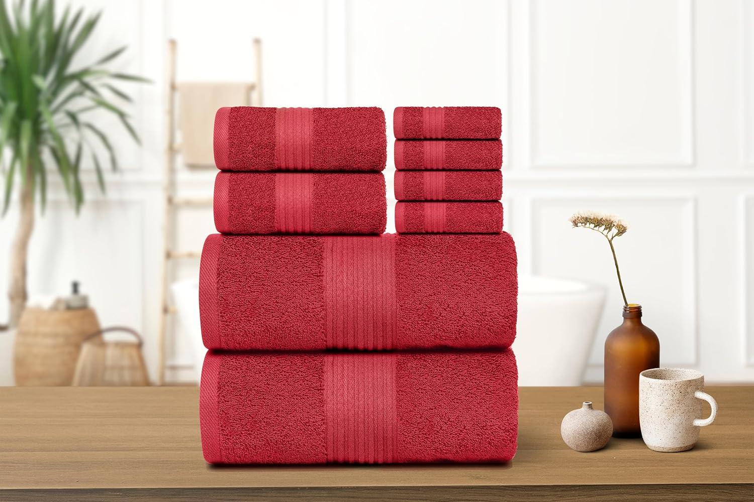 Madison Park Signature 800GSM Ultra-Soft 100% Cotton Absorbent Towel Set