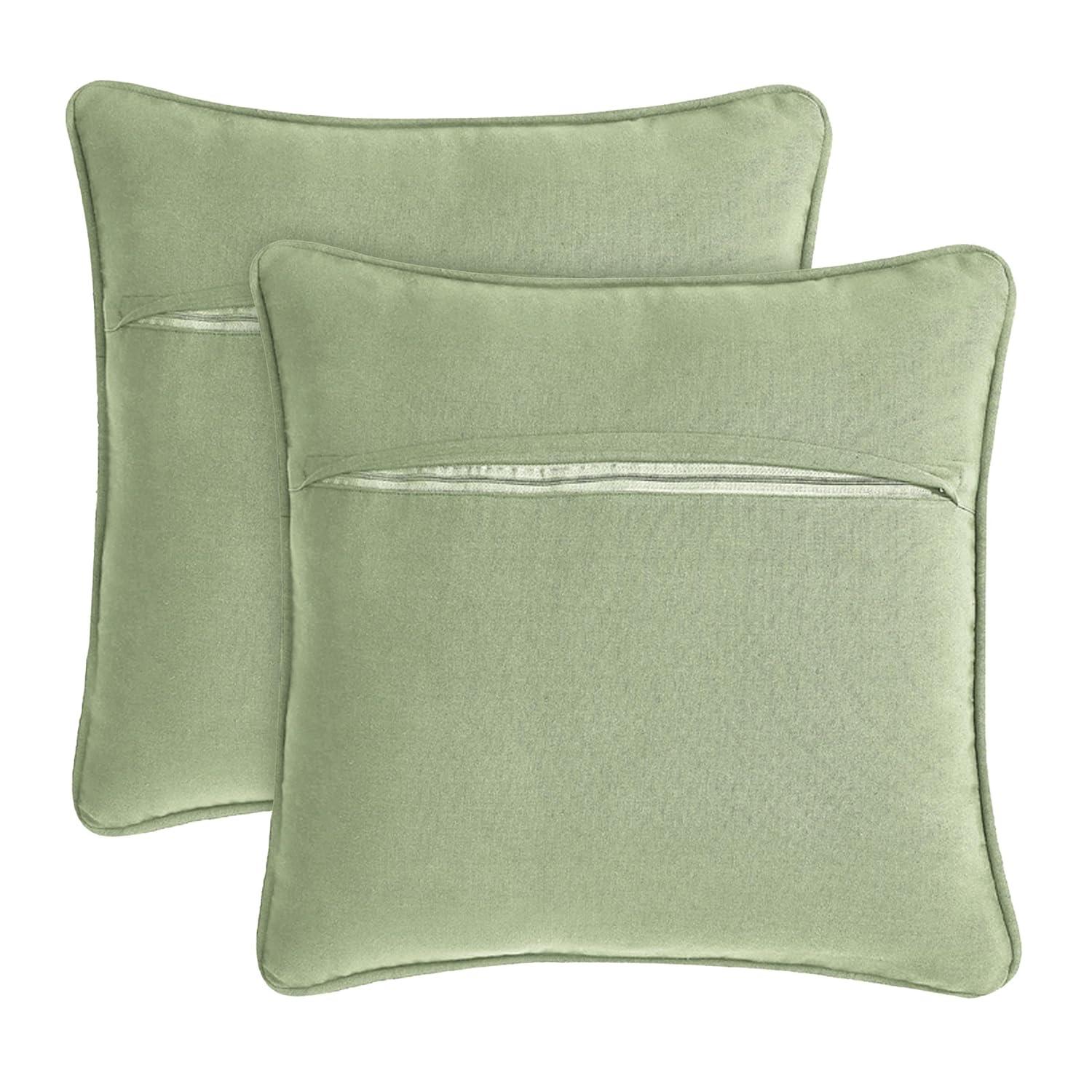 Boho Living Boho Living Jada Decorative Pillow Collection Living Cotton Blend Square Throw Pillow Cover (Set of 2)