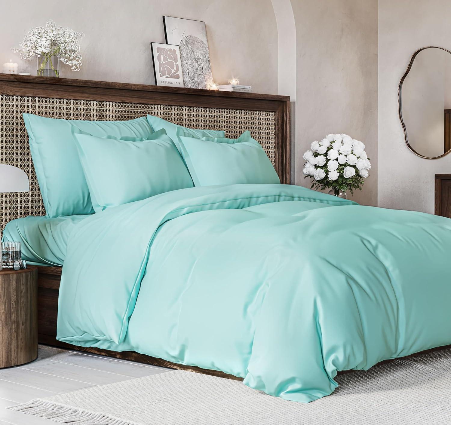 CGK Linens Premium Hotel Quality Soft & Cooling Duvet Cover Set