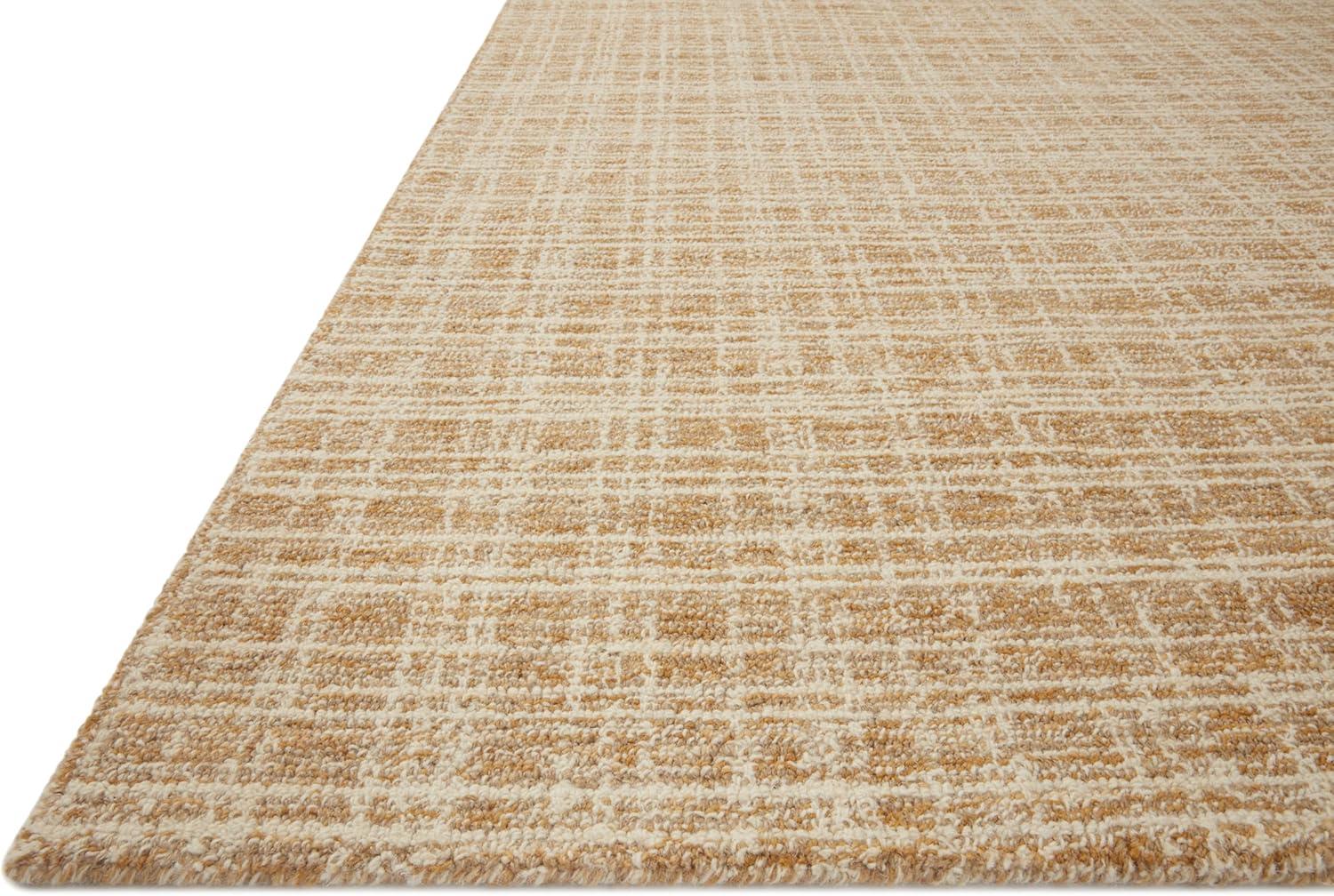 Chris Loves Julia x Loloi Polly Checkered Straw/Ivory Area Rug