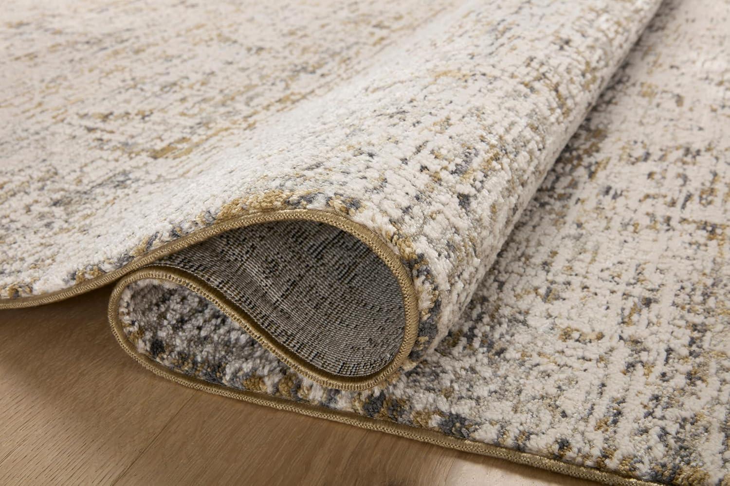 Amber Lewis x Loloi Alie Gold / Beige Area Rug