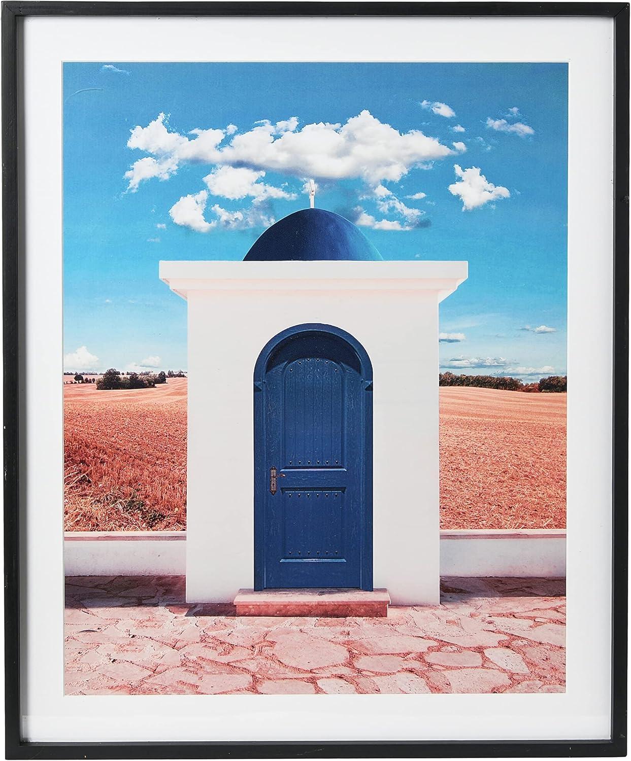 Creative Co-Op Wood Framed Architecture Photograph