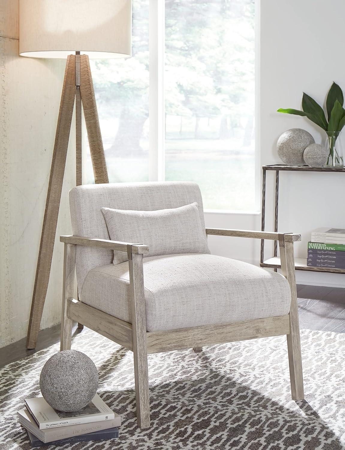 Signature Design by Ashley Casual Balintmore Accent Chair, Cement Gray