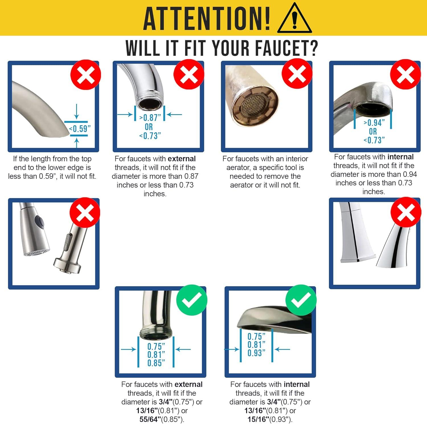 APEX EXPRT MR-2050 Dual Countertop Water Filter - Carbon and Mineral pH Alkaline, Easy Install Faucet - Reduces Heavy Metals, Bad Taste and Up to 99% of Chlorine (White)