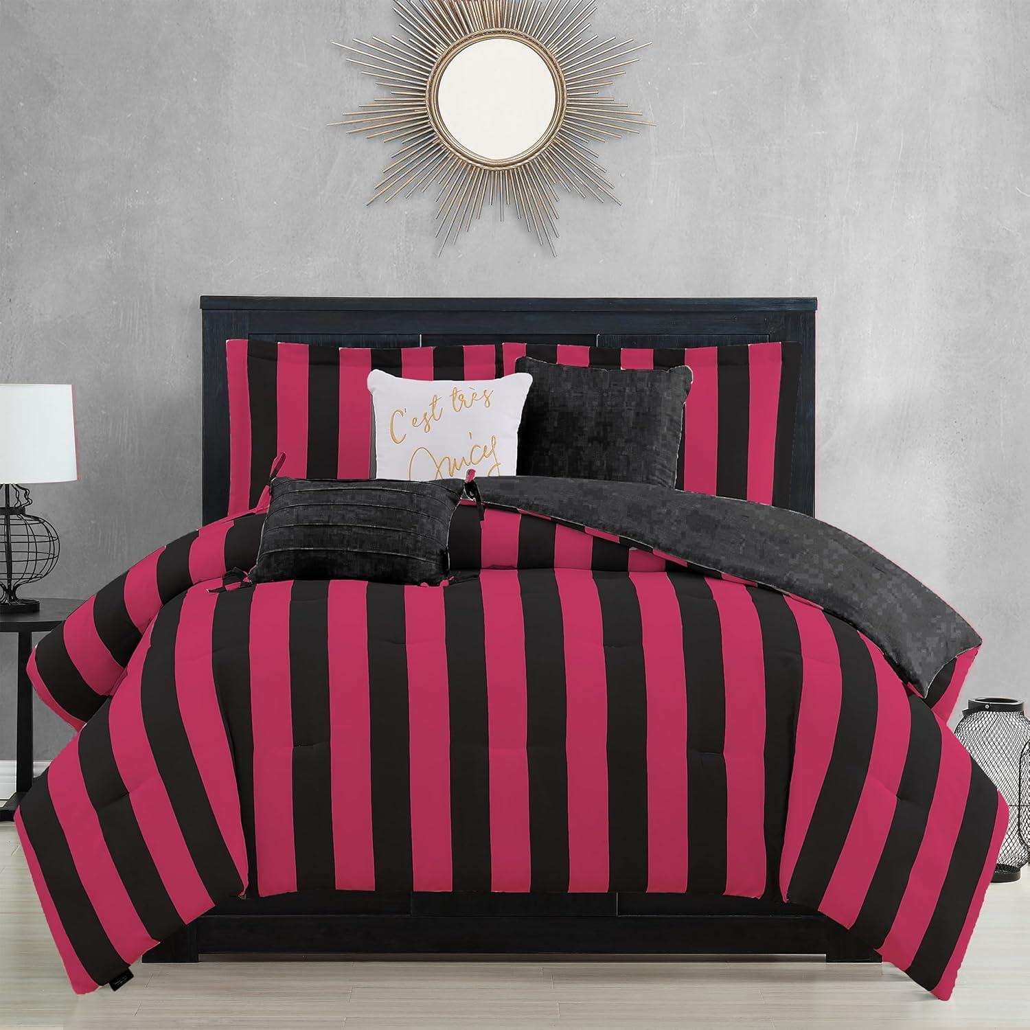 Juicy Couture Juicy Couture Cabana Stripe Comforter Sets