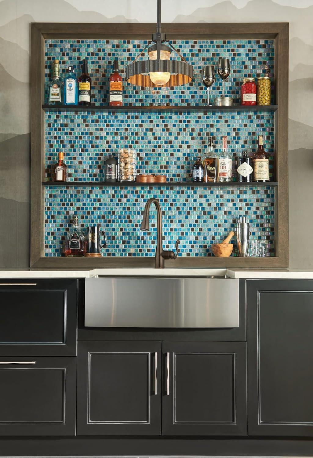 Moen Moen Arbor One Handle High Arc Pulldown Bar Faucet with Reflex Technology 5995ORB