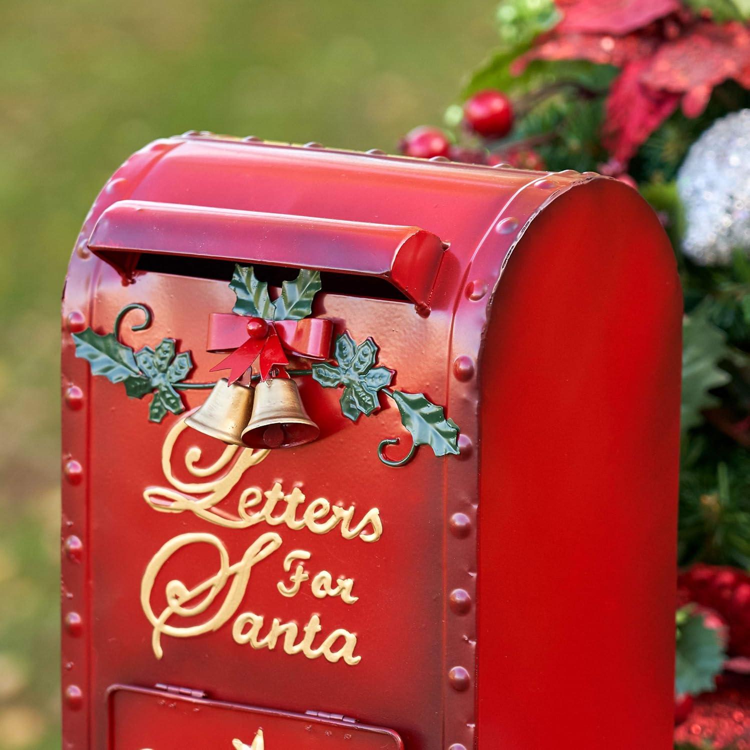 16" Tall Ornate Letters for Santa Christmas Mailbox Decoration