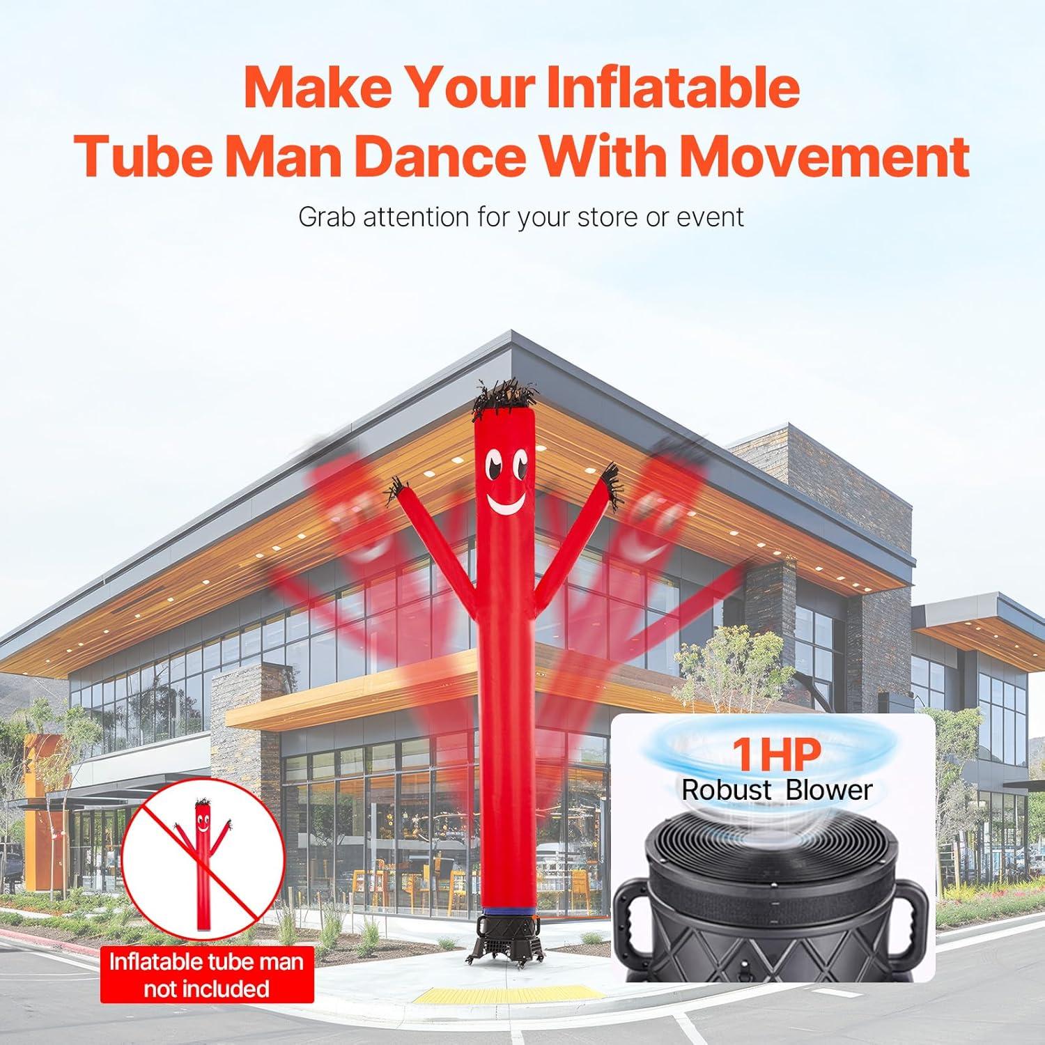 Stellweilan Tessberg Air Blower Fan 1HP 18" for Air Dancer Inflatable Tube Man (No Inflatable)