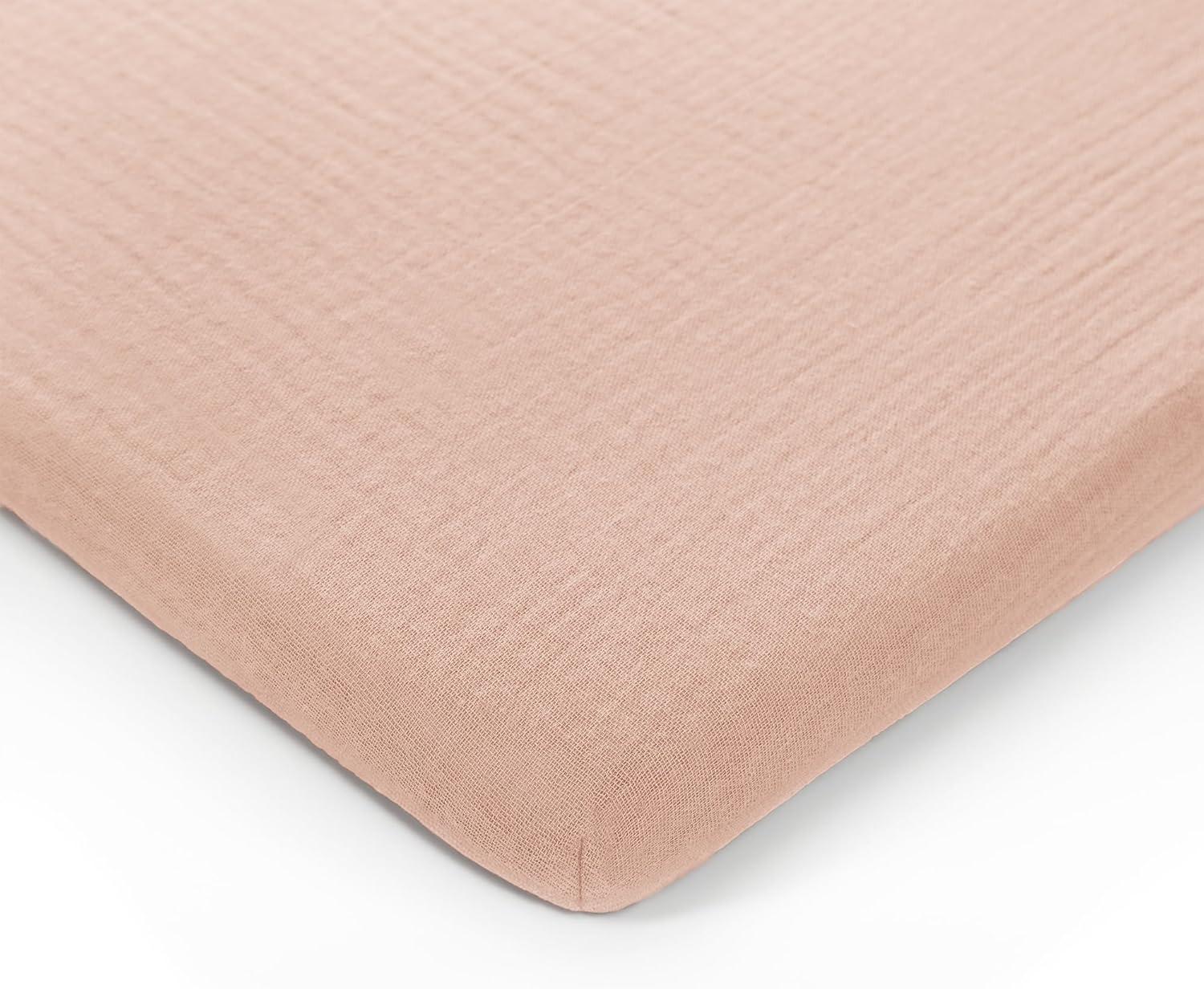 Comfy Cubs Fiited Sheets Cotton Blend Fitted Bassinet Sheet