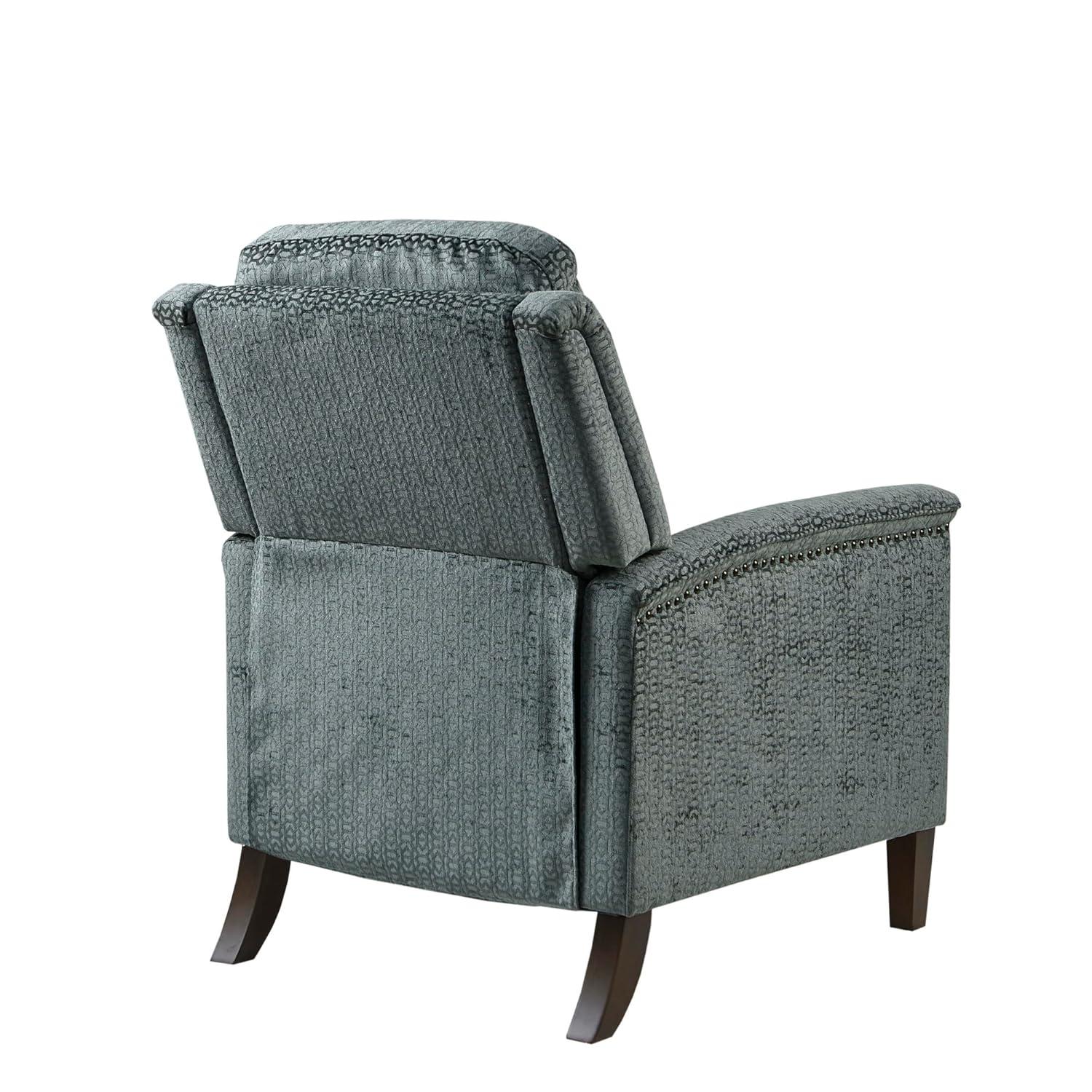 Cicely Push Back Recliner Charcoal
