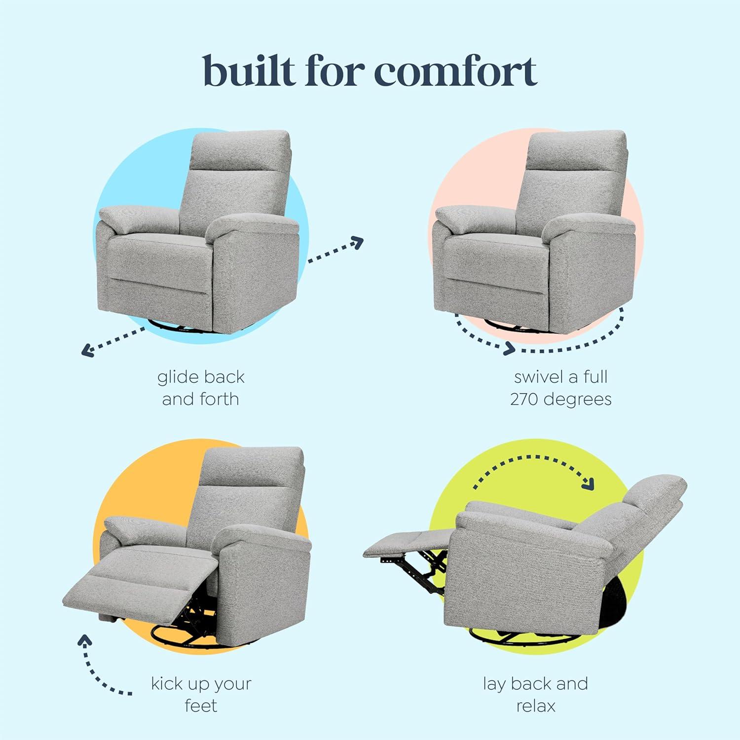 Suzy Electronic Recliner and Swivel Glider