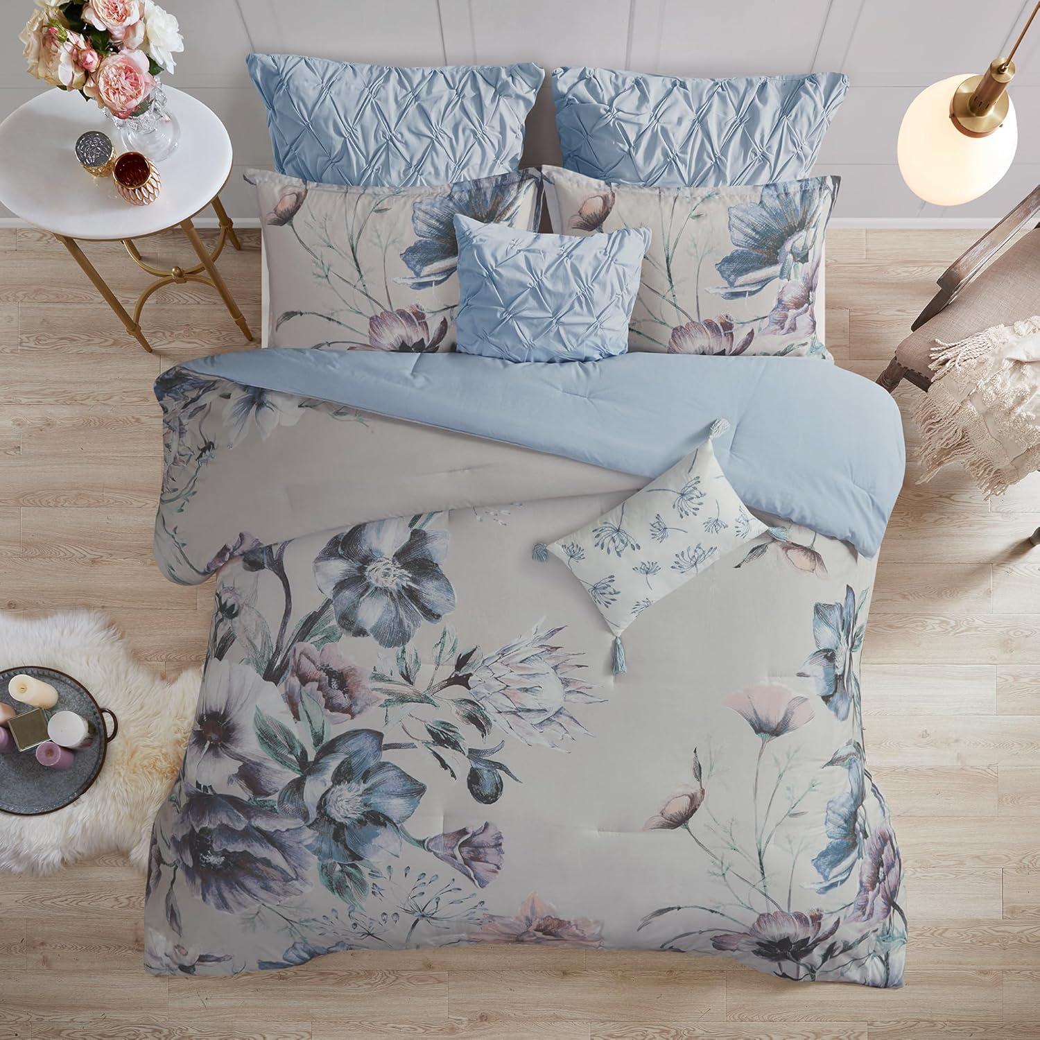 Madison Park Cassandra 8 Piece Cotton Comforter Set