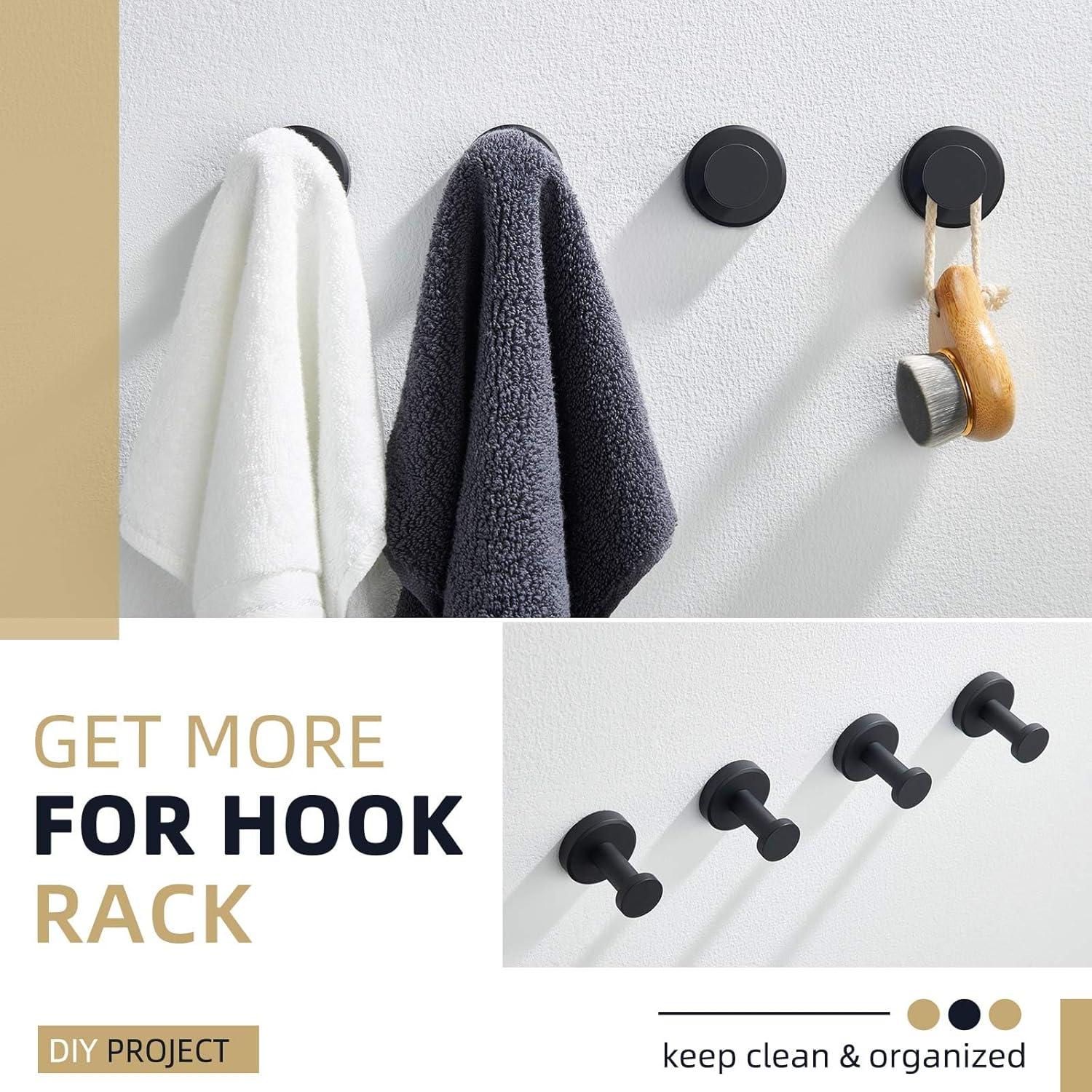 AngleSimple AE083 Stainless Steel Wall Mounted Robe Hook