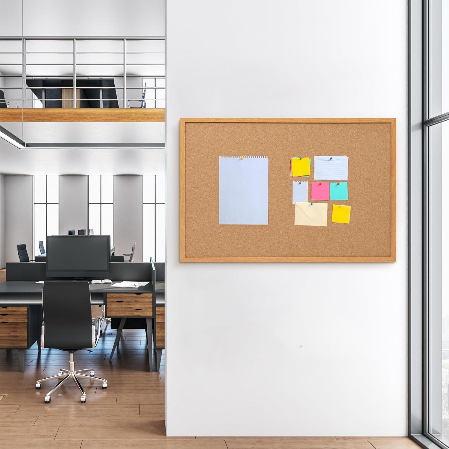 Wall Cork Bulletin Board