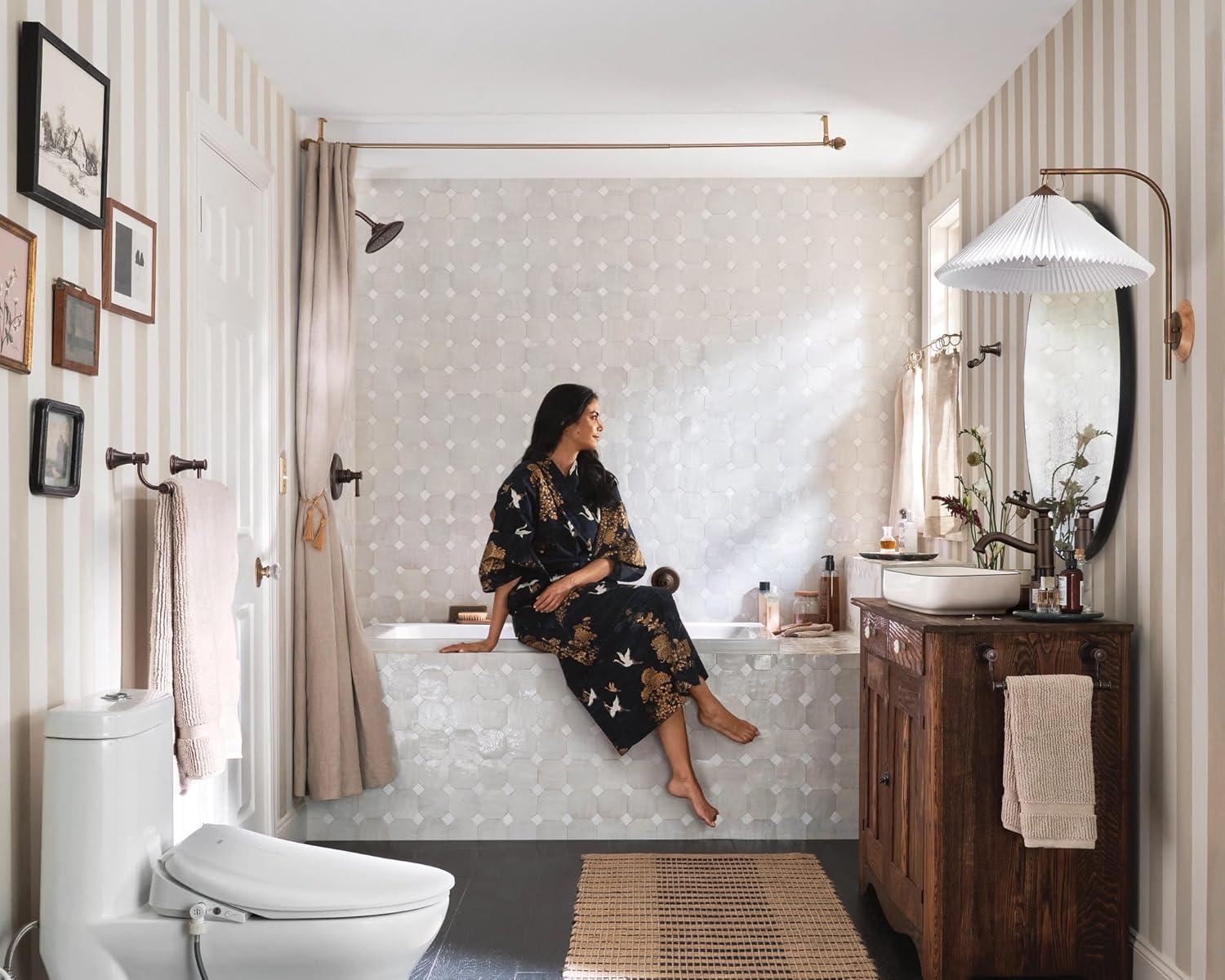 Belfield Single Hole Bathroom Faucet with Drain Assembly