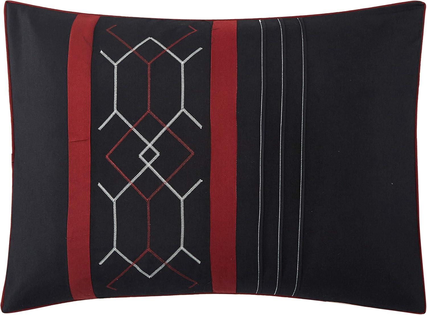 Nanshing America, Inc Tonya Microfiber 6 Piece Comforter Set