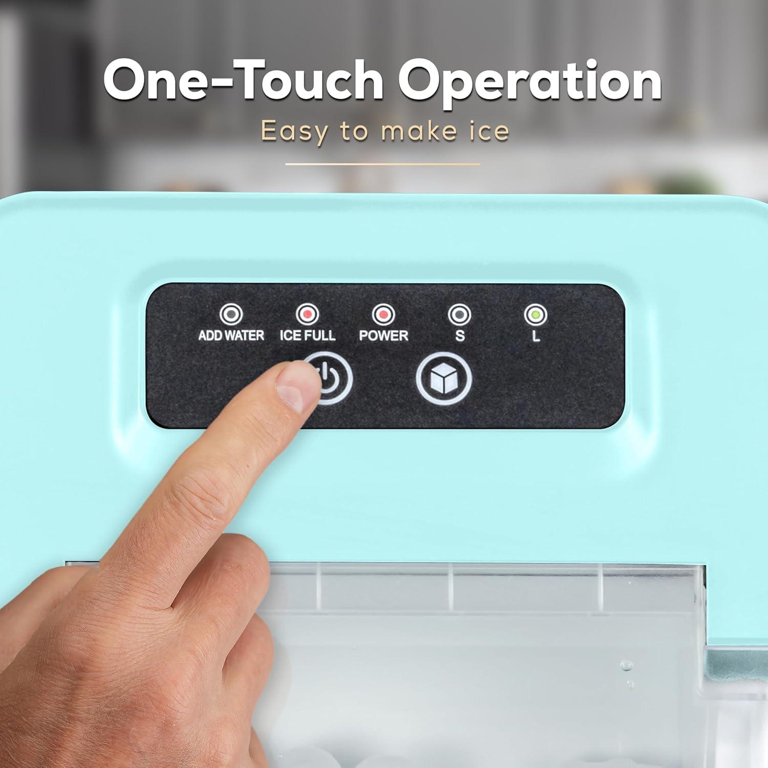 Igloo Igloo 26-Pound Automatic Self-Cleaning Portable Countertop Ice Maker Machine With Handle