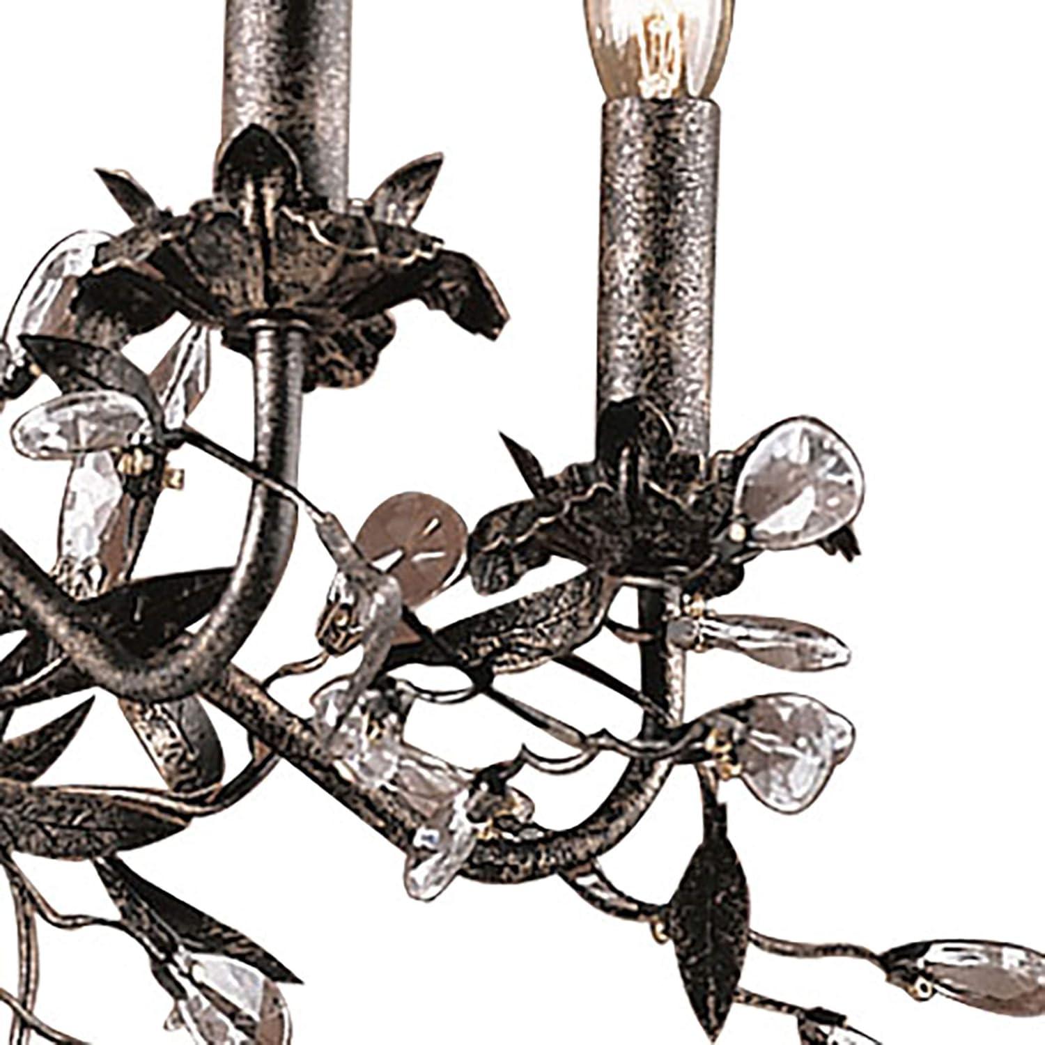 Elk Home Circeo 5 - Light Chandelier in  Deep Rust