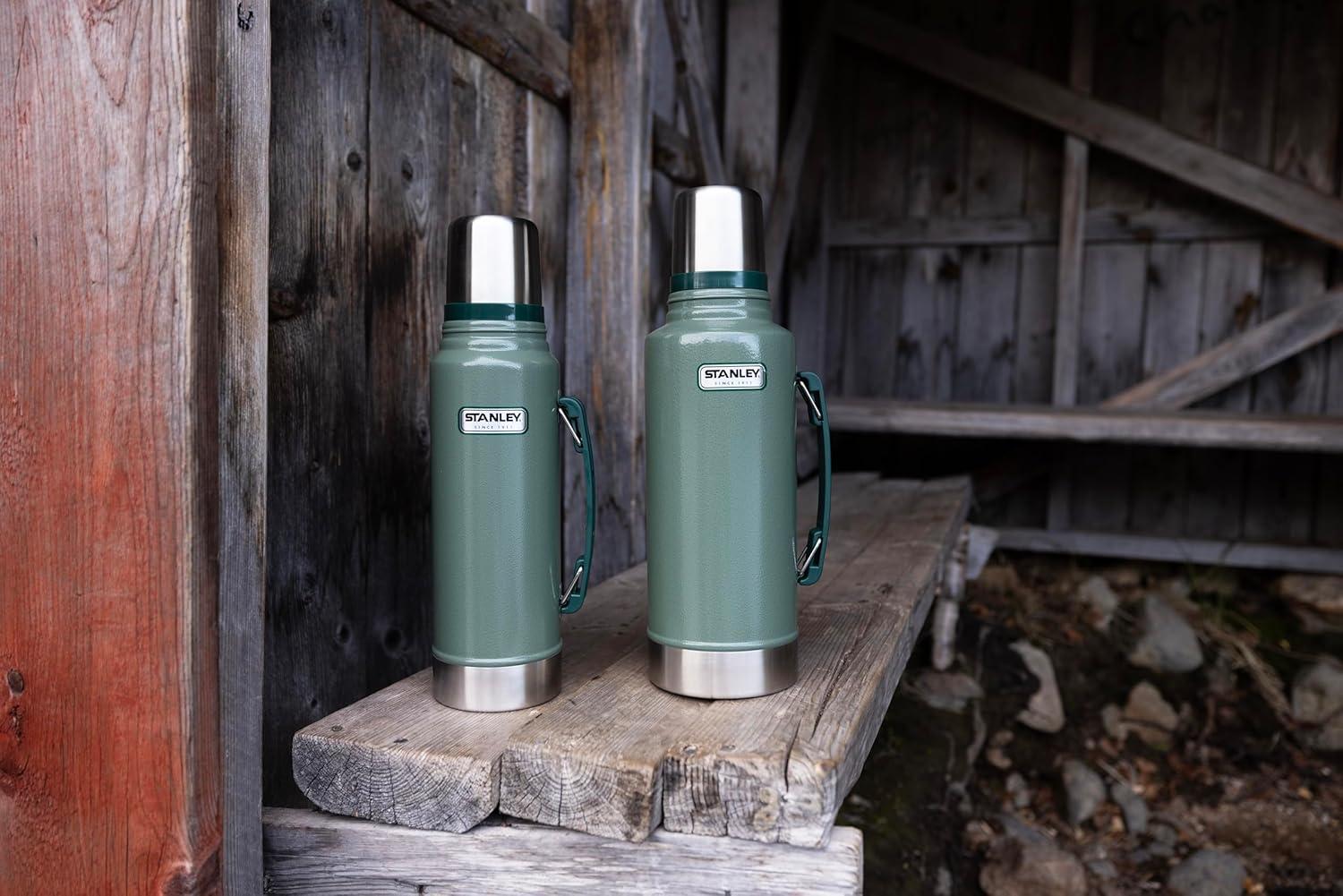 Hammertone Green 16oz Stainless Steel Vacuum Insulated Bottle