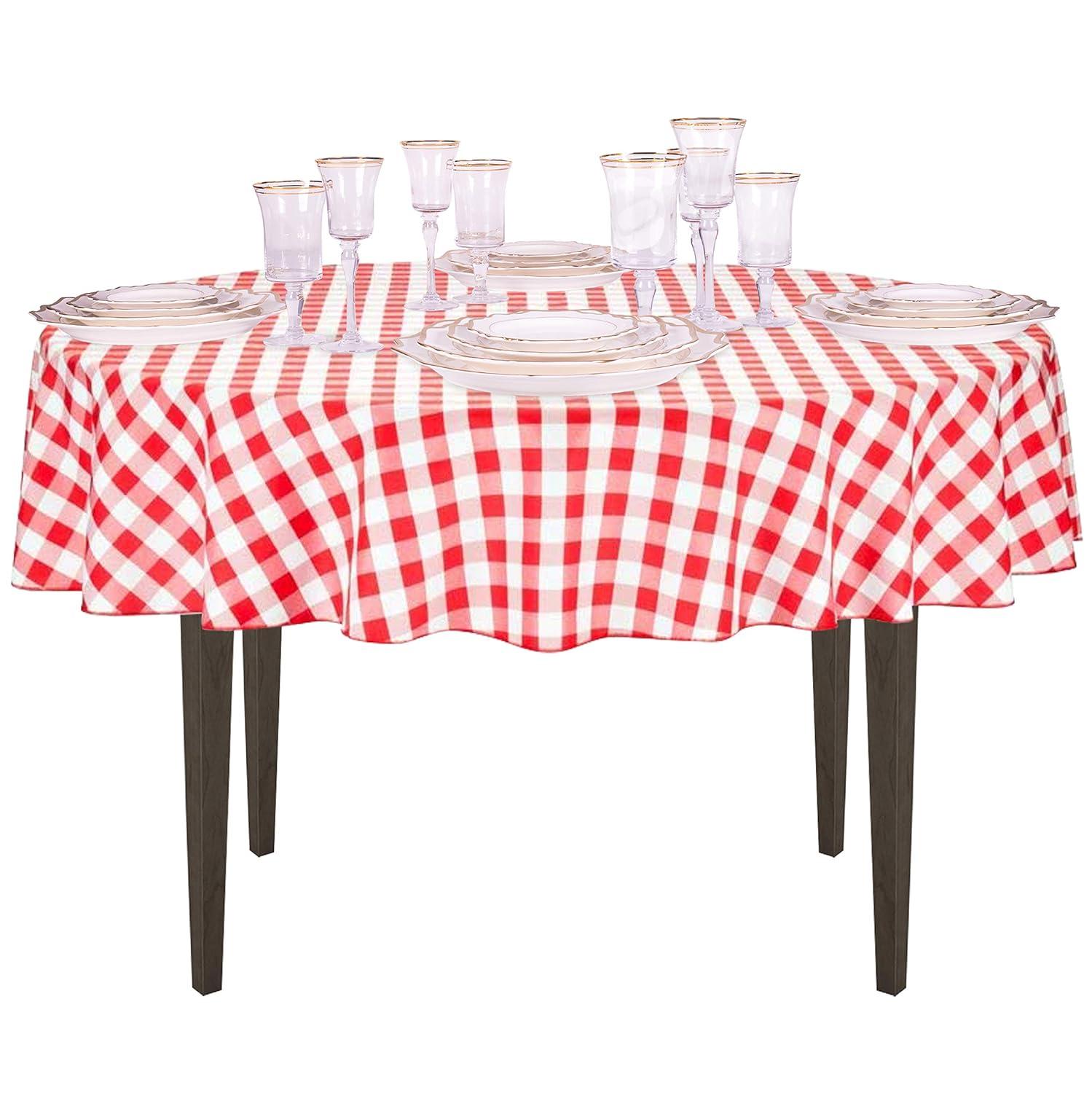 Loon Peak® Salerno Buffalo Plaid Tablecloth & Reviews | Wayfair