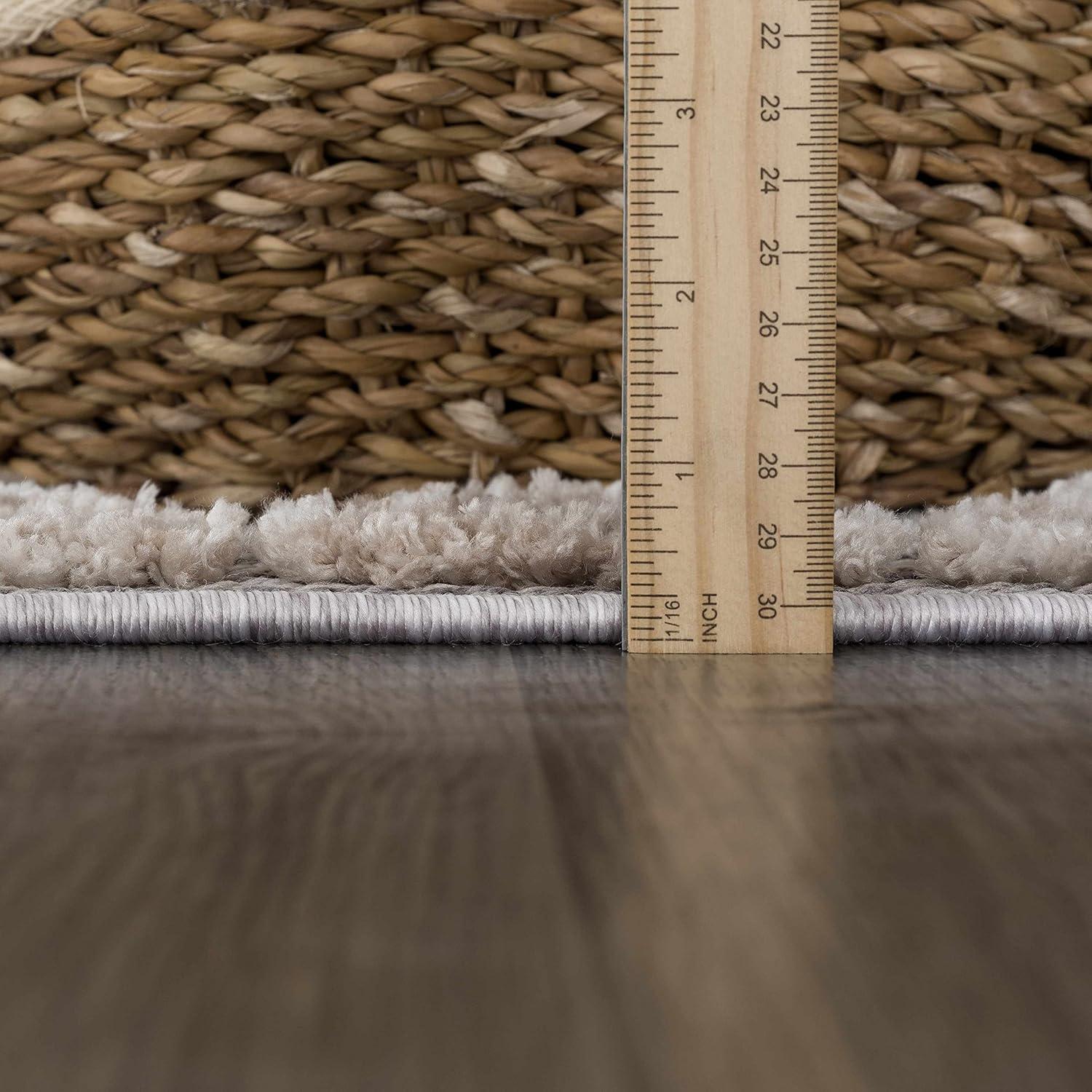 Hauteloom Rectangle Area Rug   Charcoal
