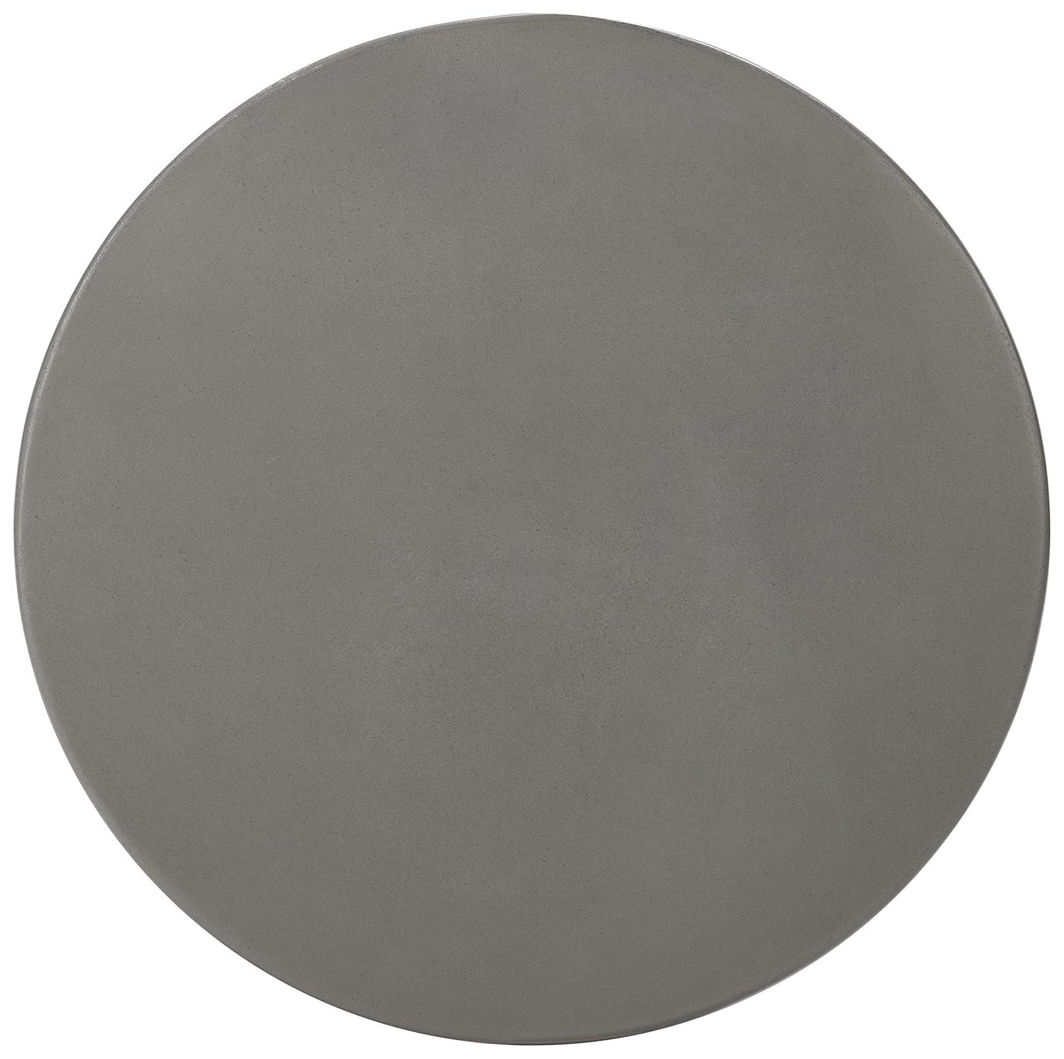 Vikki Concrete Accent Stool - Indoor/Outdoor - VNN1040 - Gray - Safavieh