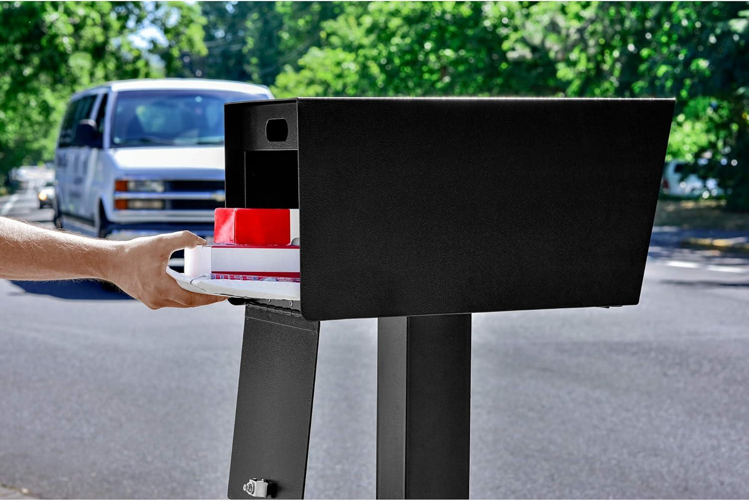 Street Safe Latitude Front & Rear Access Locking Post Mounted Mailbox