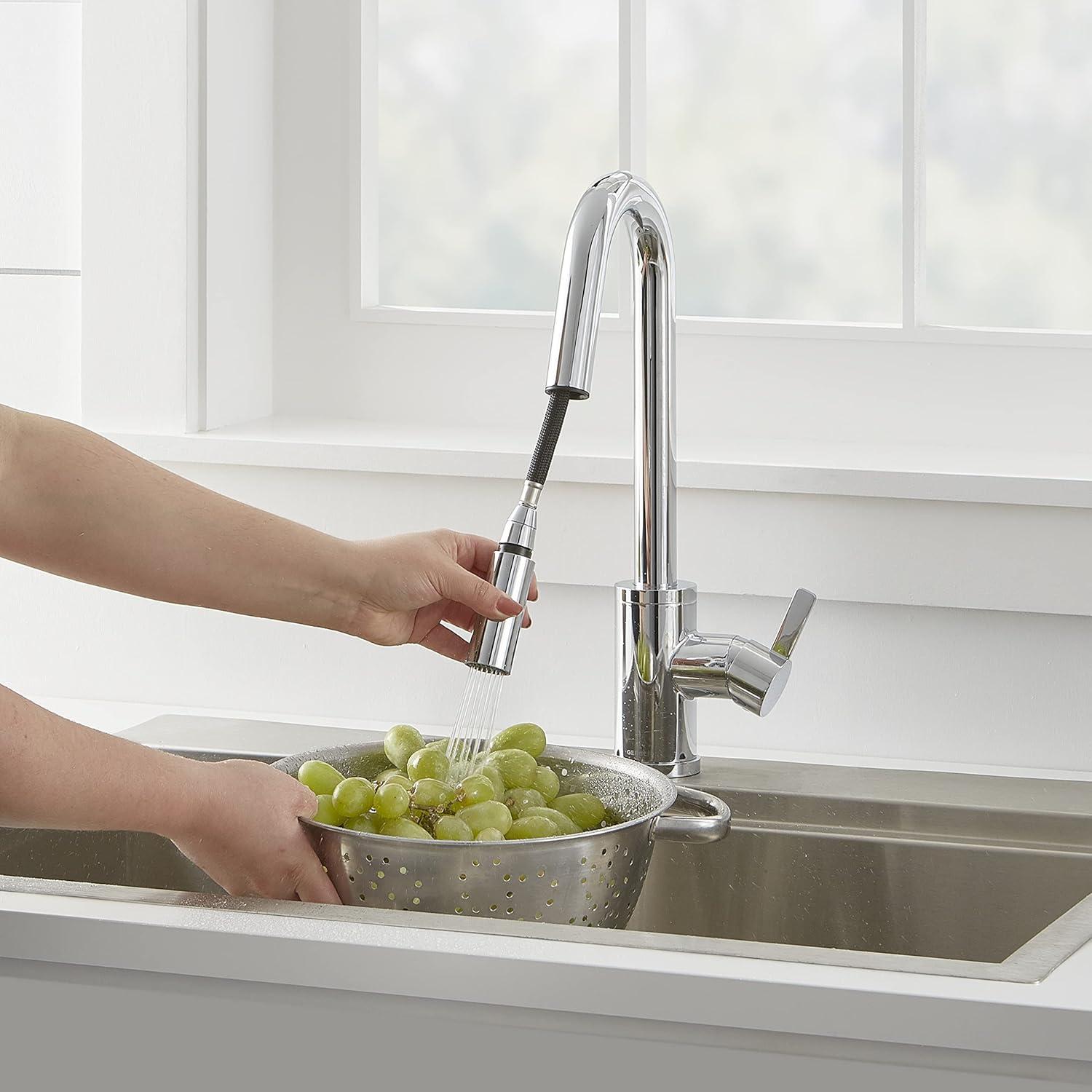 Amalfi Pull Down Single Handle Kitchen Faucet