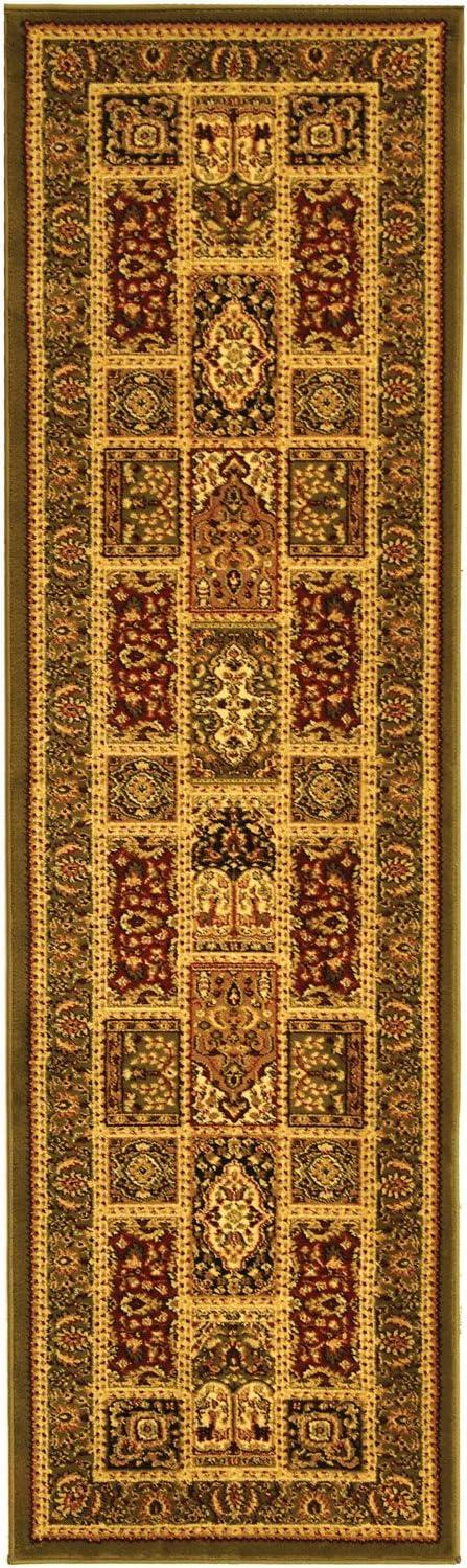 Lyndhurst LNH217 Power Loomed Area Rug - Multi/Green - 5'3"x7'6" - Safavieh.