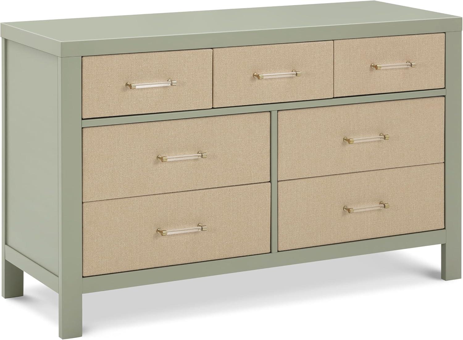 Eloise 7 Drawer 19" W Double Dresser