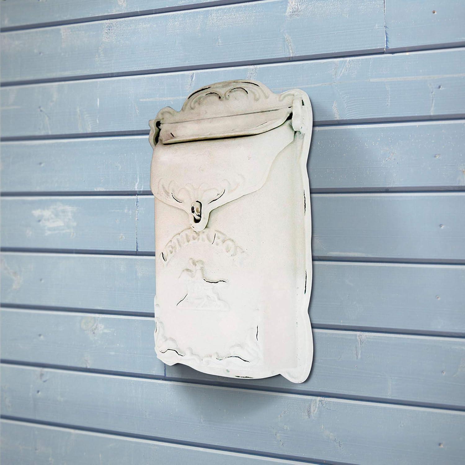 Cara Cast Iron Wall Mounted Mailbox