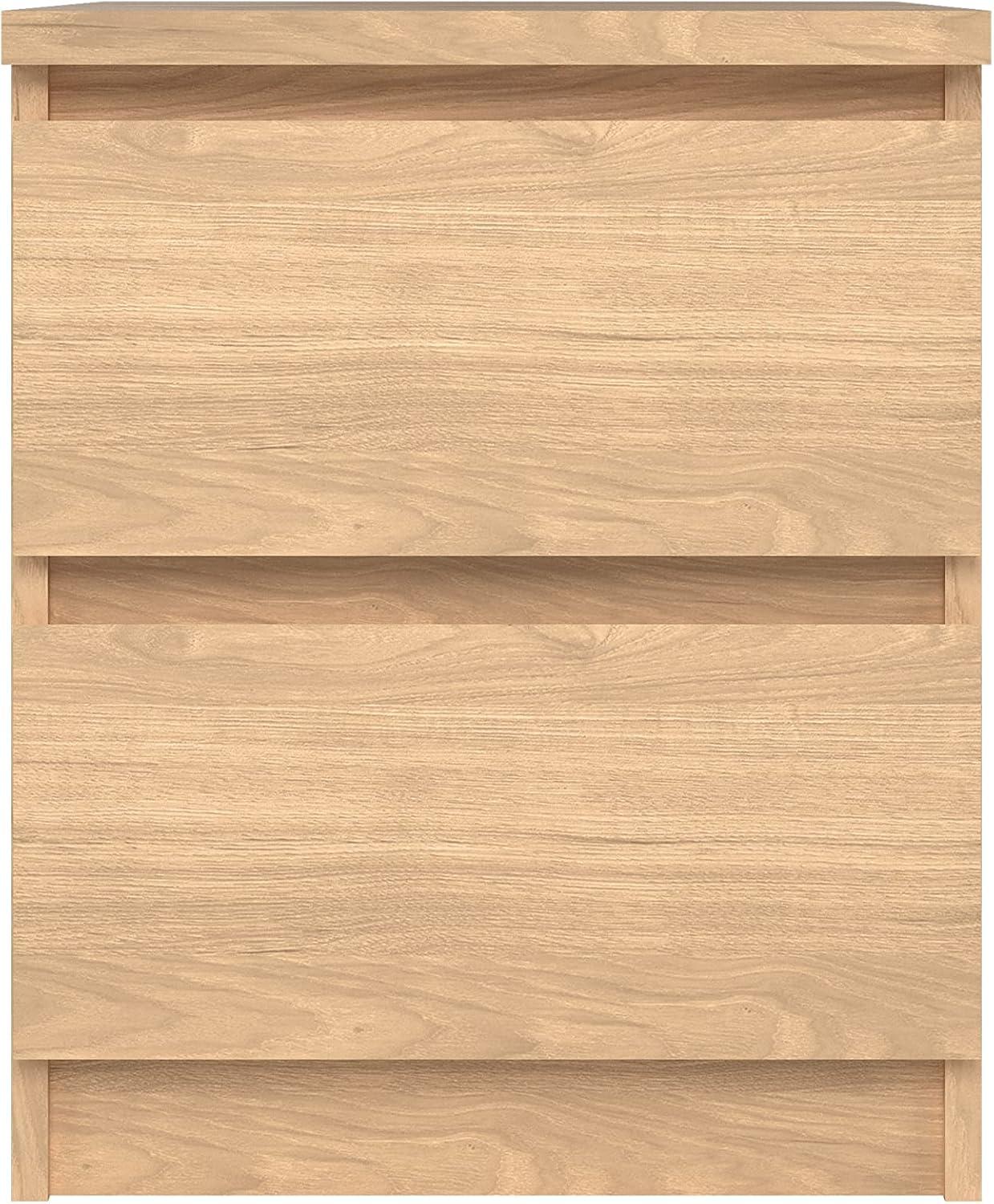 Tvilum, Scottsdale 2 Drawer Nightstand, Jackson Hickory