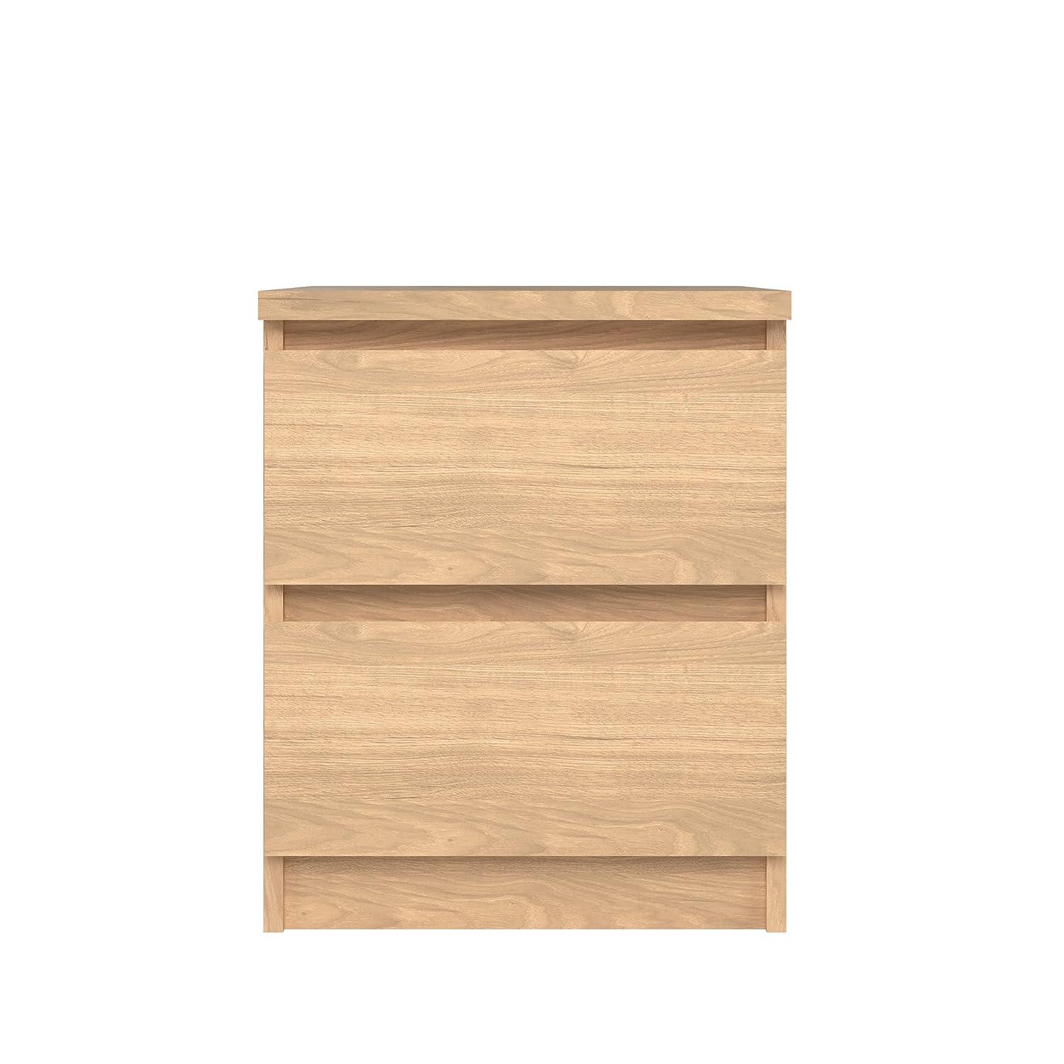 Tvilum, Scottsdale 2 Drawer Nightstand, Jackson Hickory