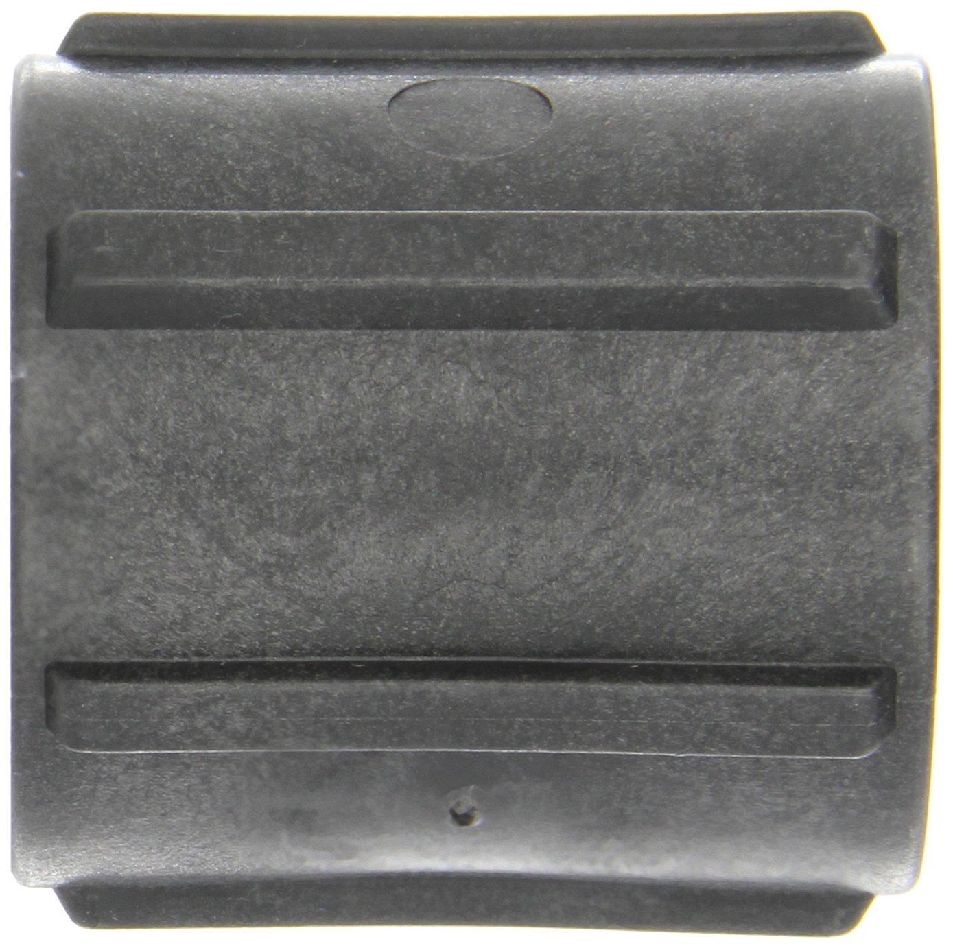 Black Polypropylene Schedule 80 Pipe Coupling, 1-1/2 in.