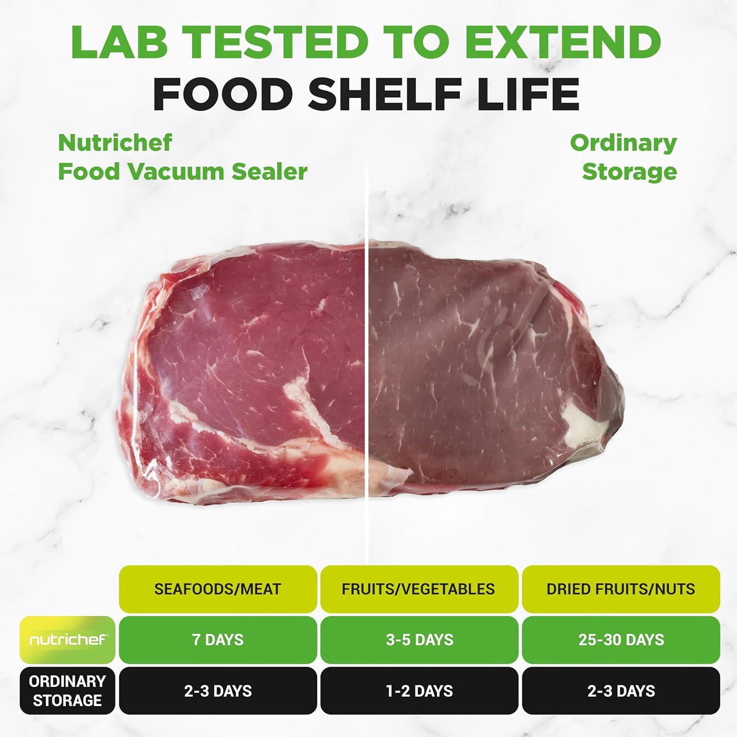 NutriChef Automatic Food Vacuum Sealer