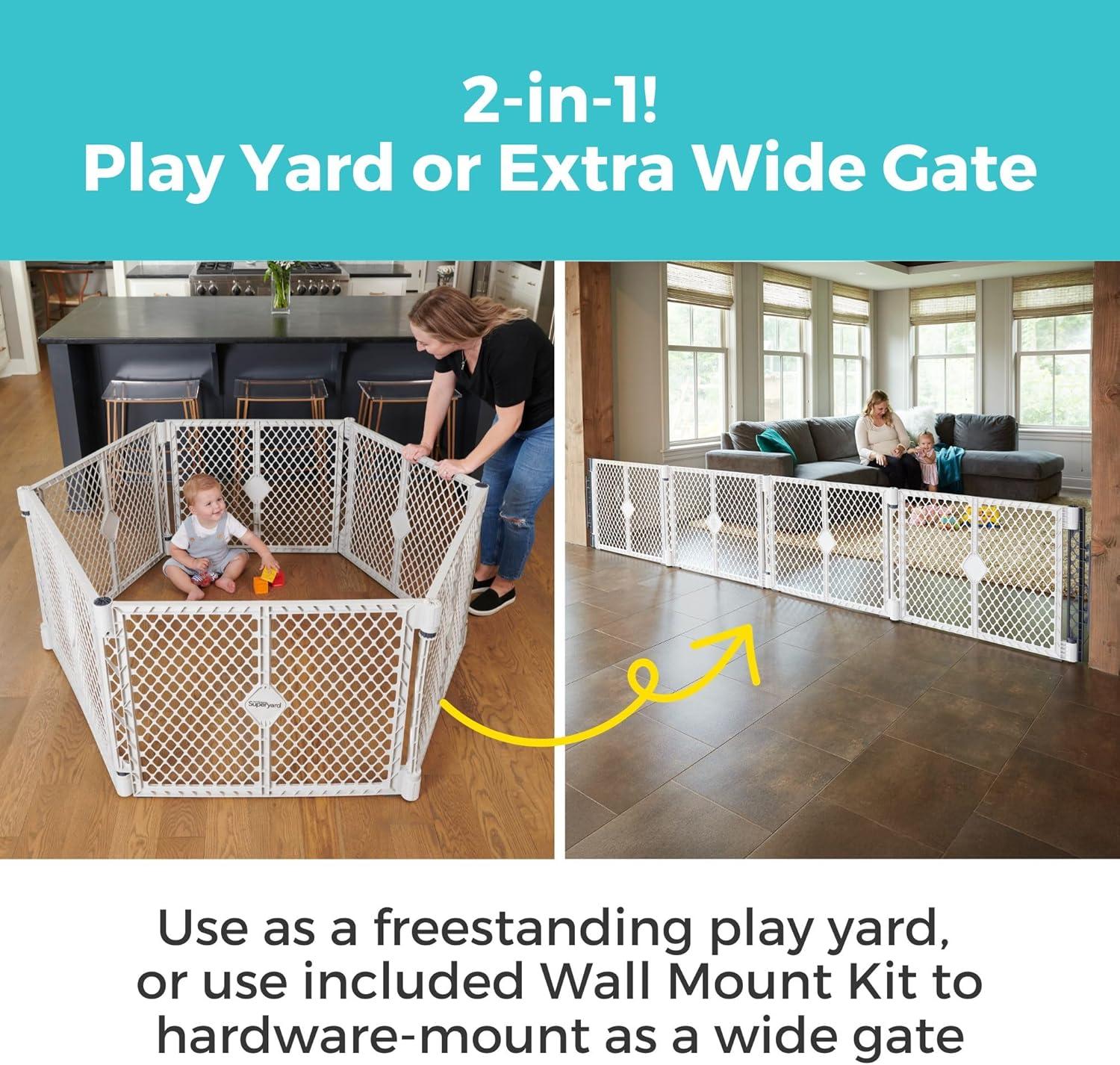 Toddleroo by North States Superyard Safety Gate